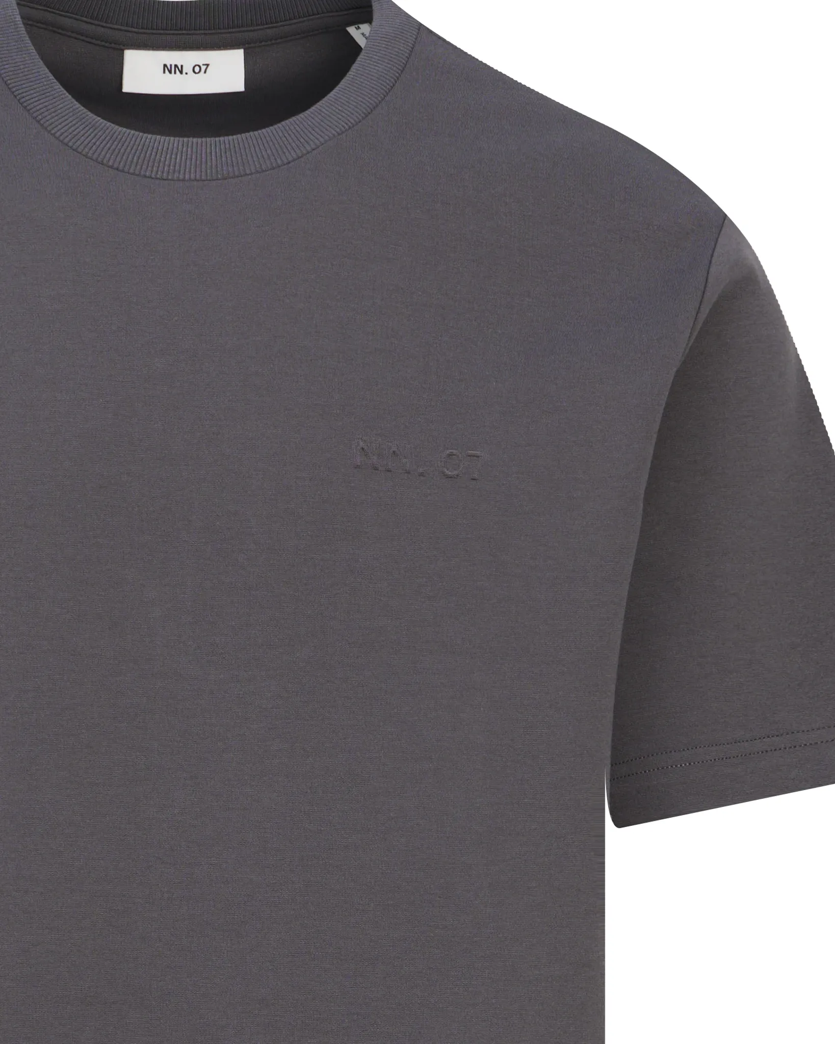 NN07 Nat T-shirt  Antraciet 113447-001-L