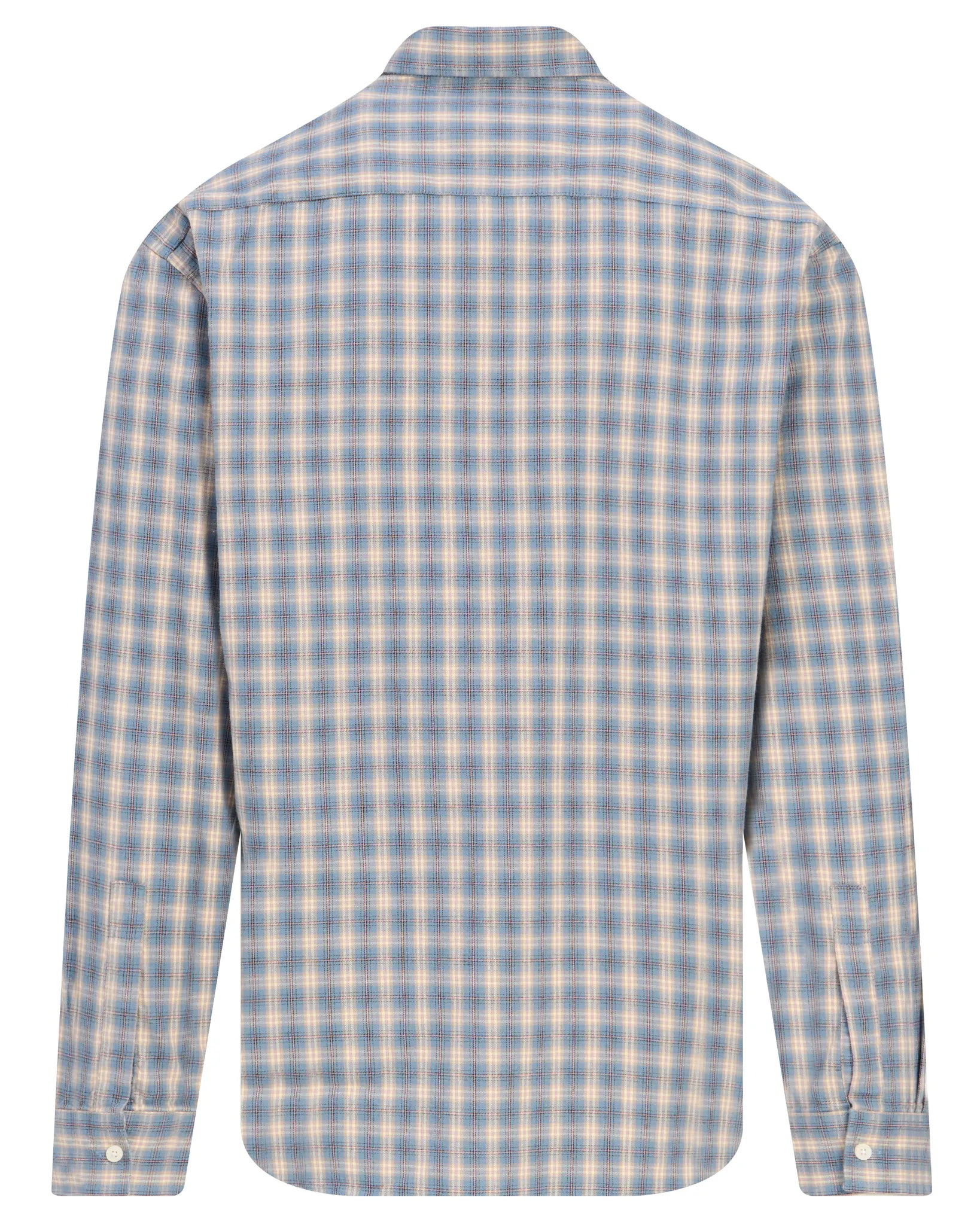 NN07 Deon Casual Overhemd Blauw ruit 113461-001-L