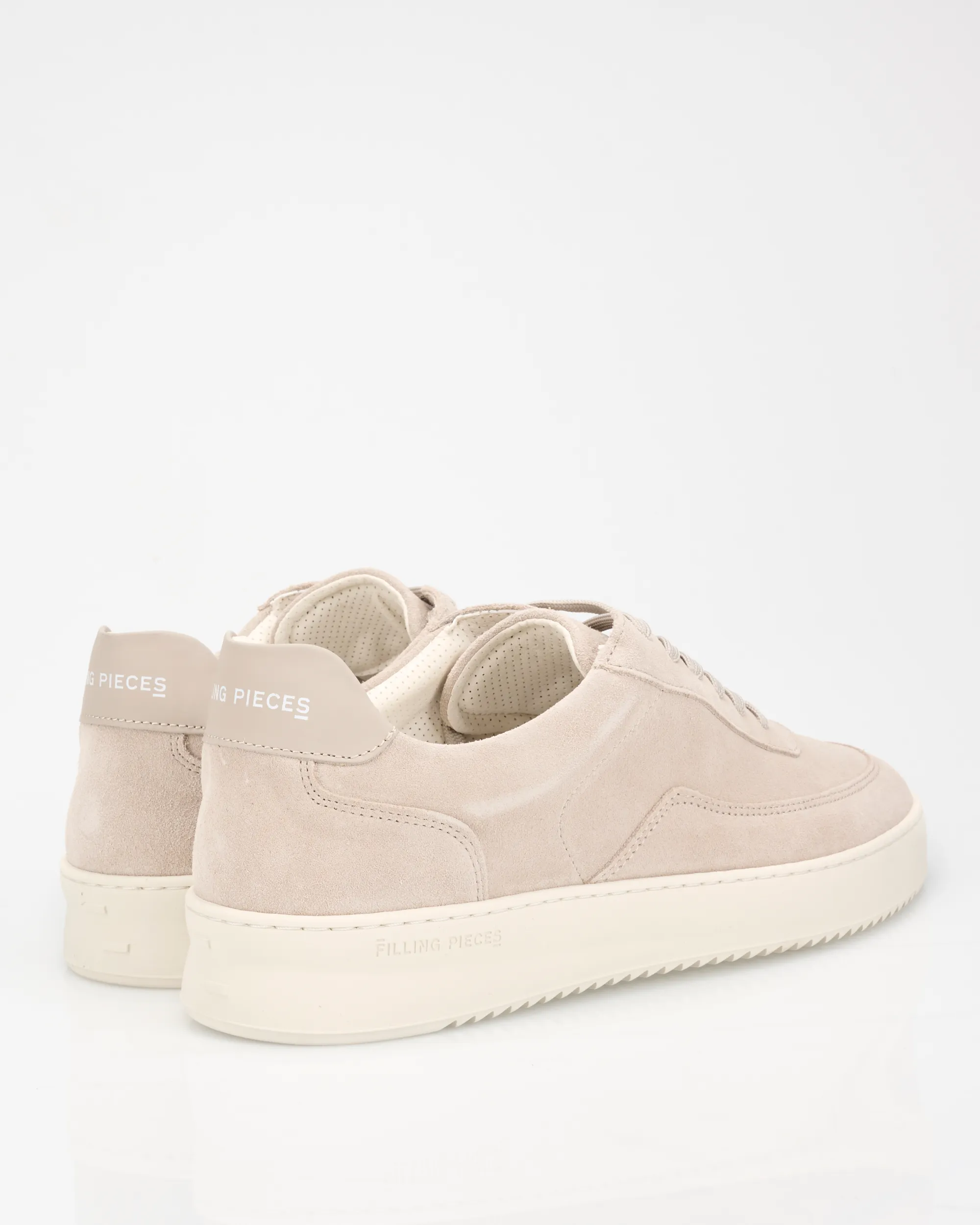 Filling Pieces Mondo Suede Sneakers Wit 113492-001-41