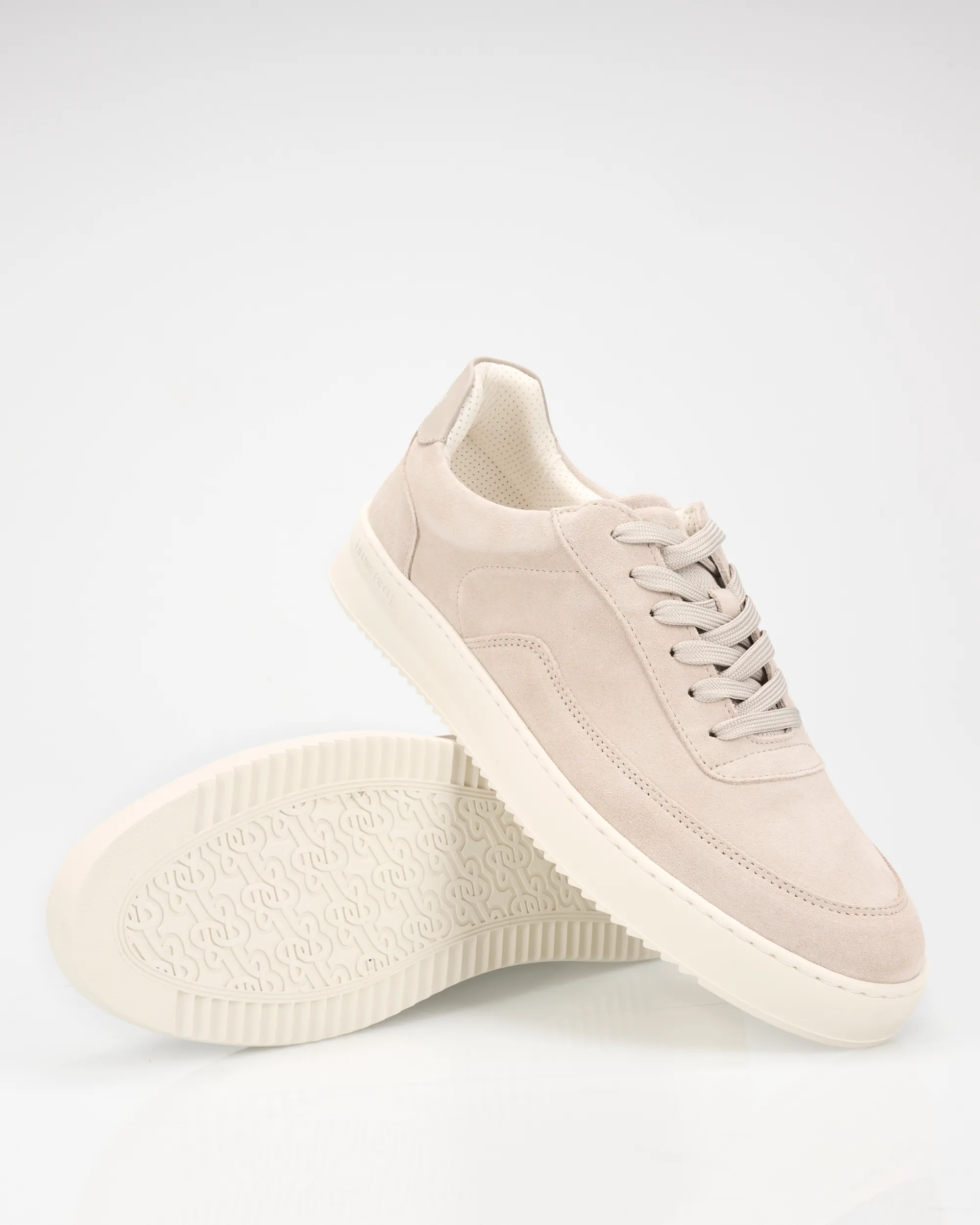 Filling Pieces Mondo Suede Sneakers Wit 113492-001-41