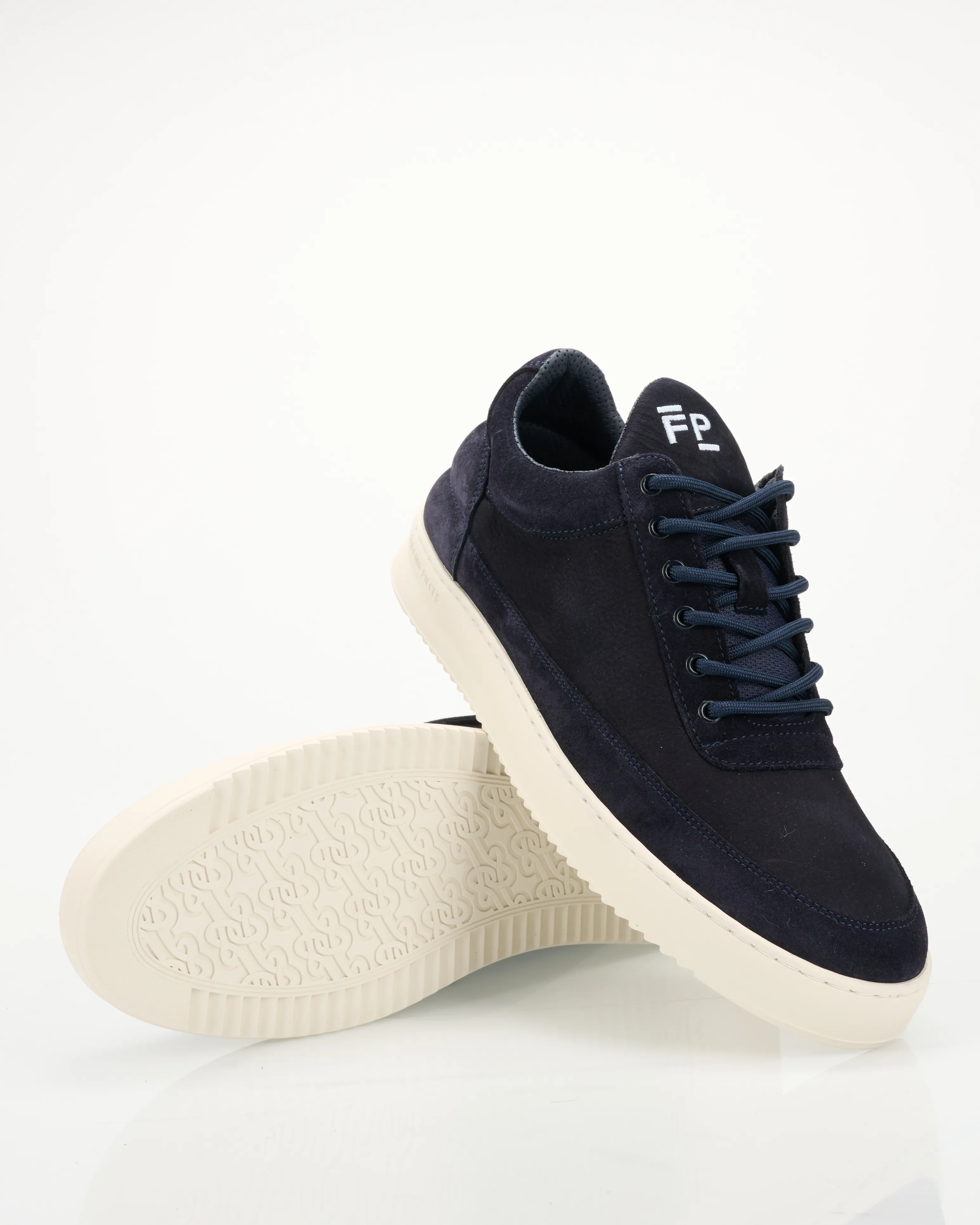 Filling Pieces Low Top Sneakers Donker blauw 113494-001-41