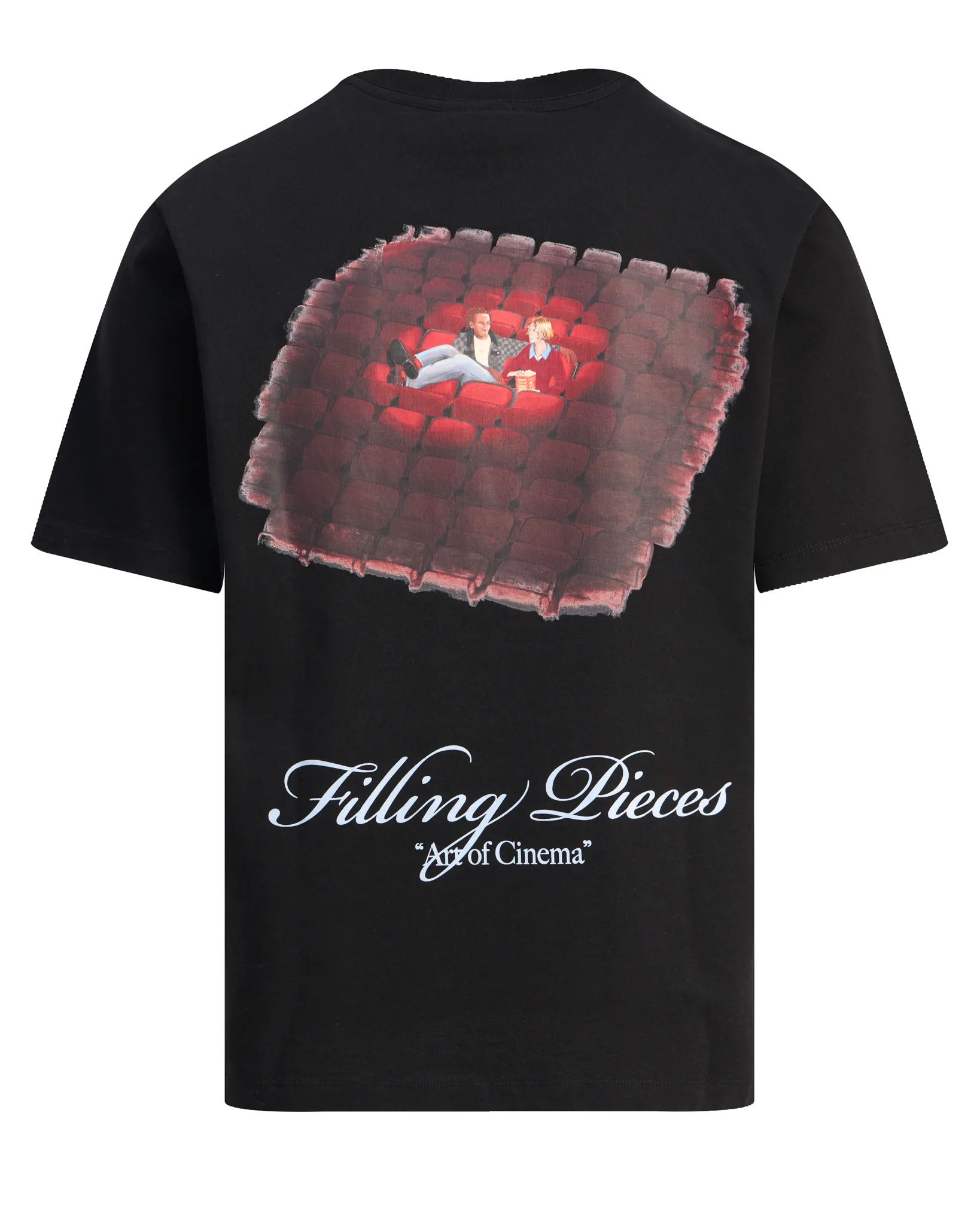 Filling Pieces Cinema T-shirt Zwart 113499-001-L