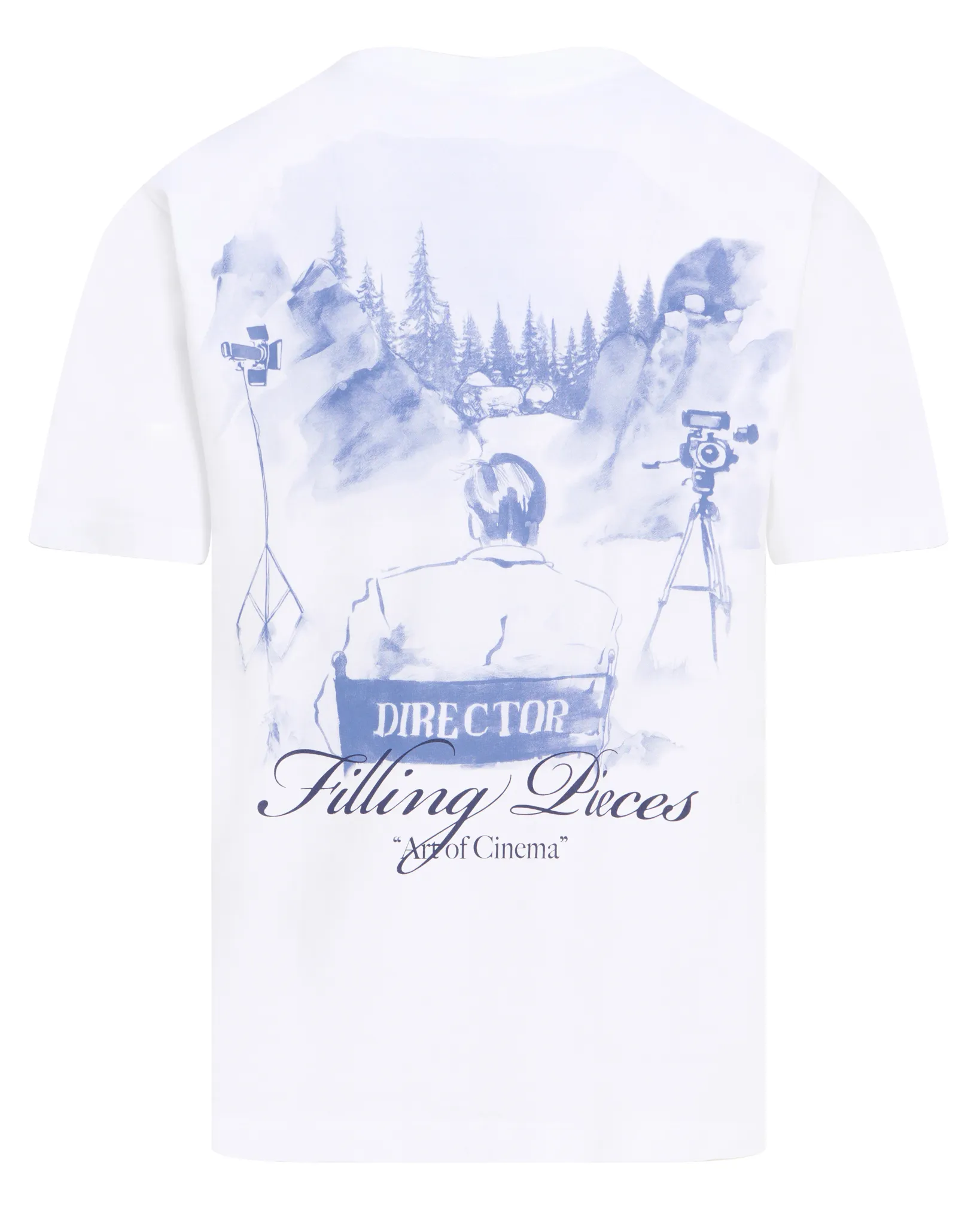 Filling Pieces Director T-shirt Wit 113501-001-L