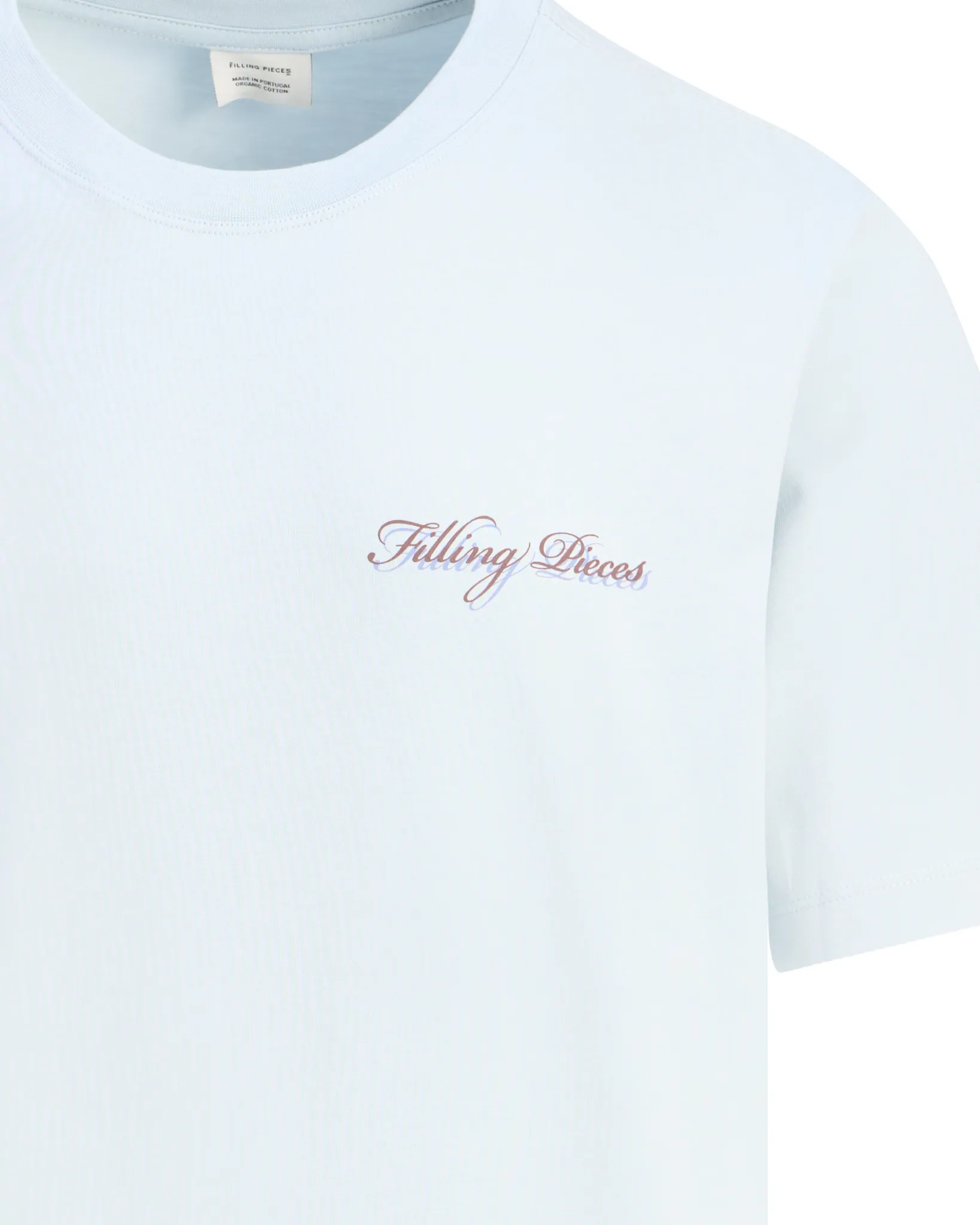 Filling Pieces Director T-shirt Blauw 113502-001-L