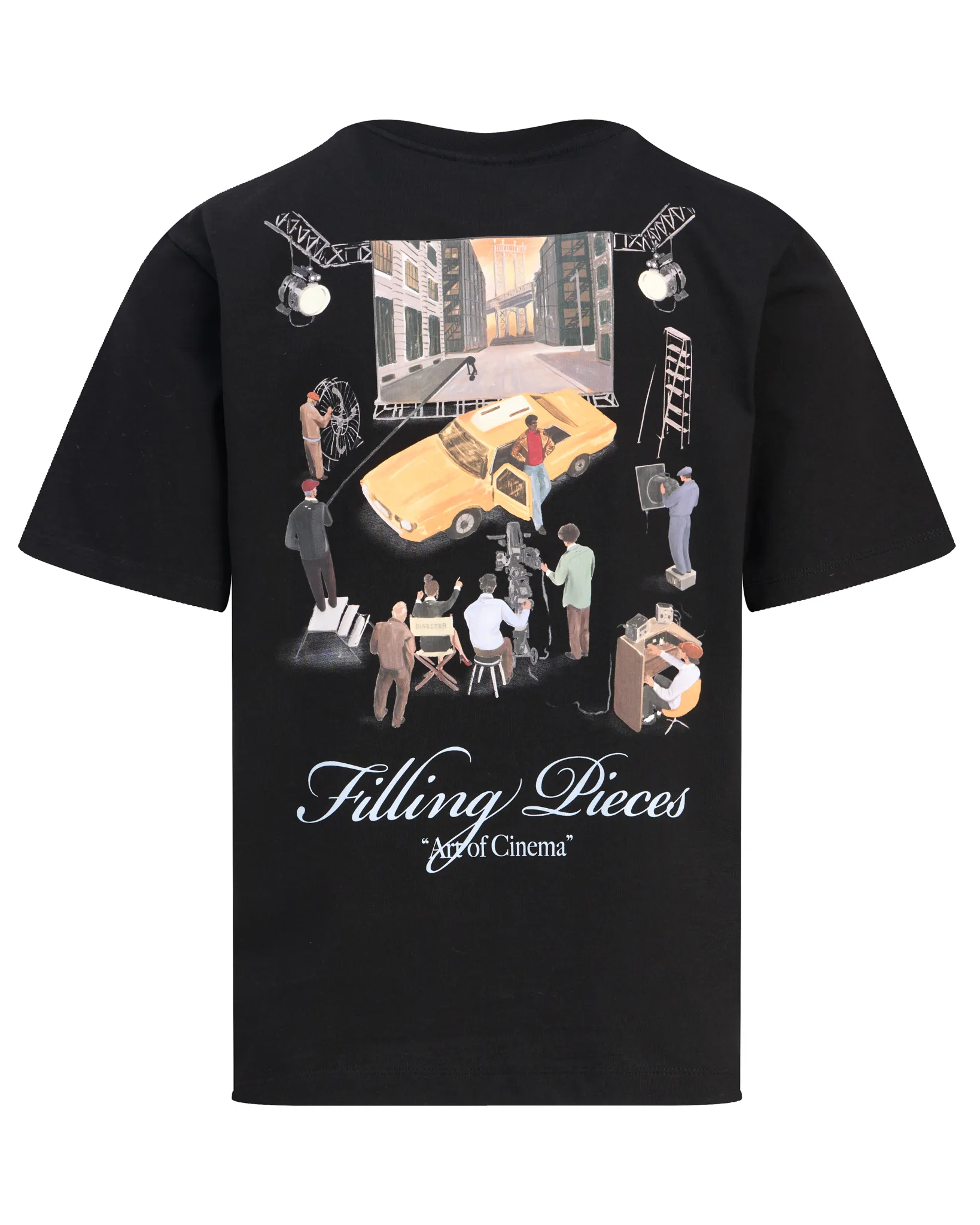 Filling Pieces Film Set T-shirt  Zwart 113505-001-L
