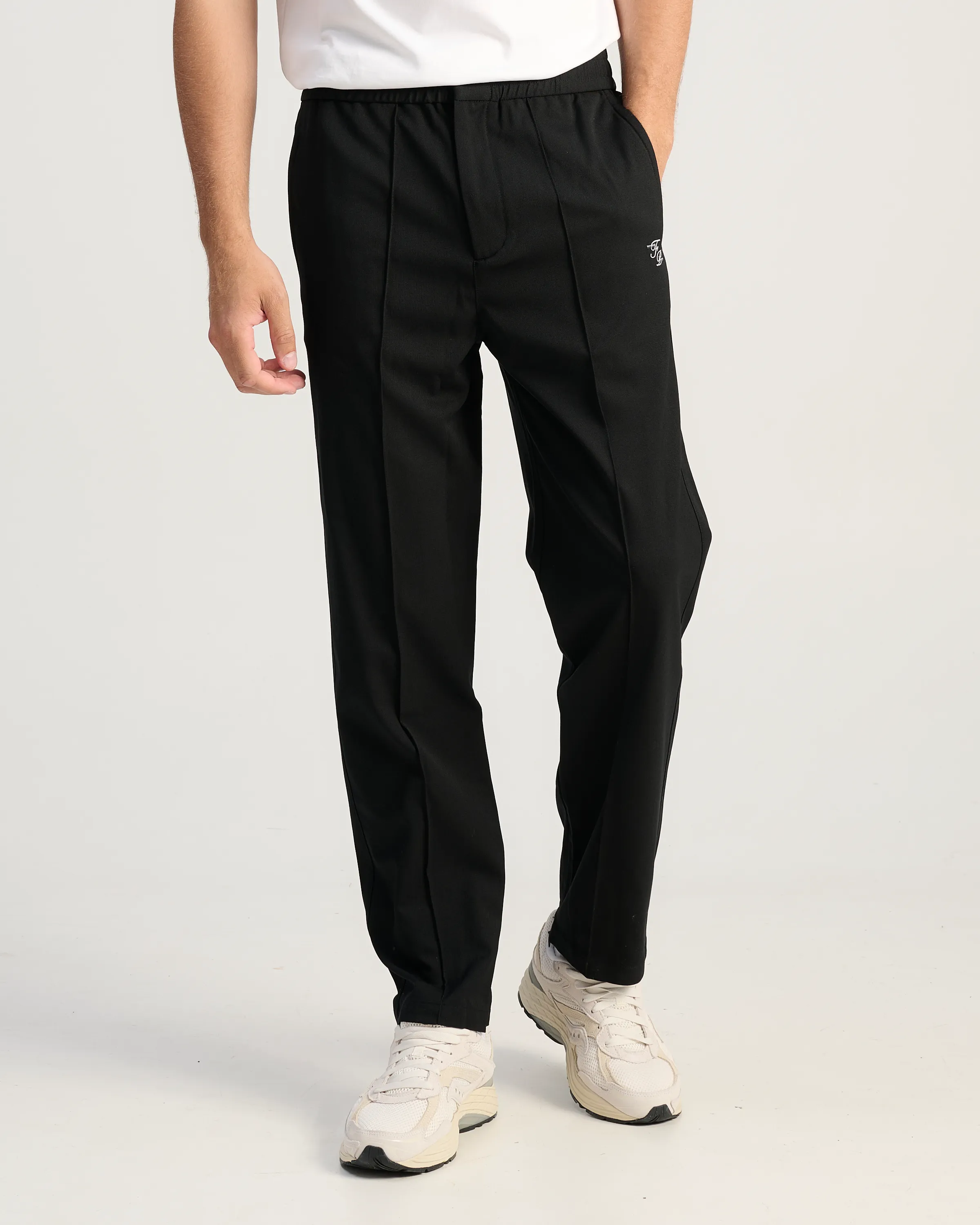 Filling Pieces Coach Wool Pantalon Zwart 113514-001-L