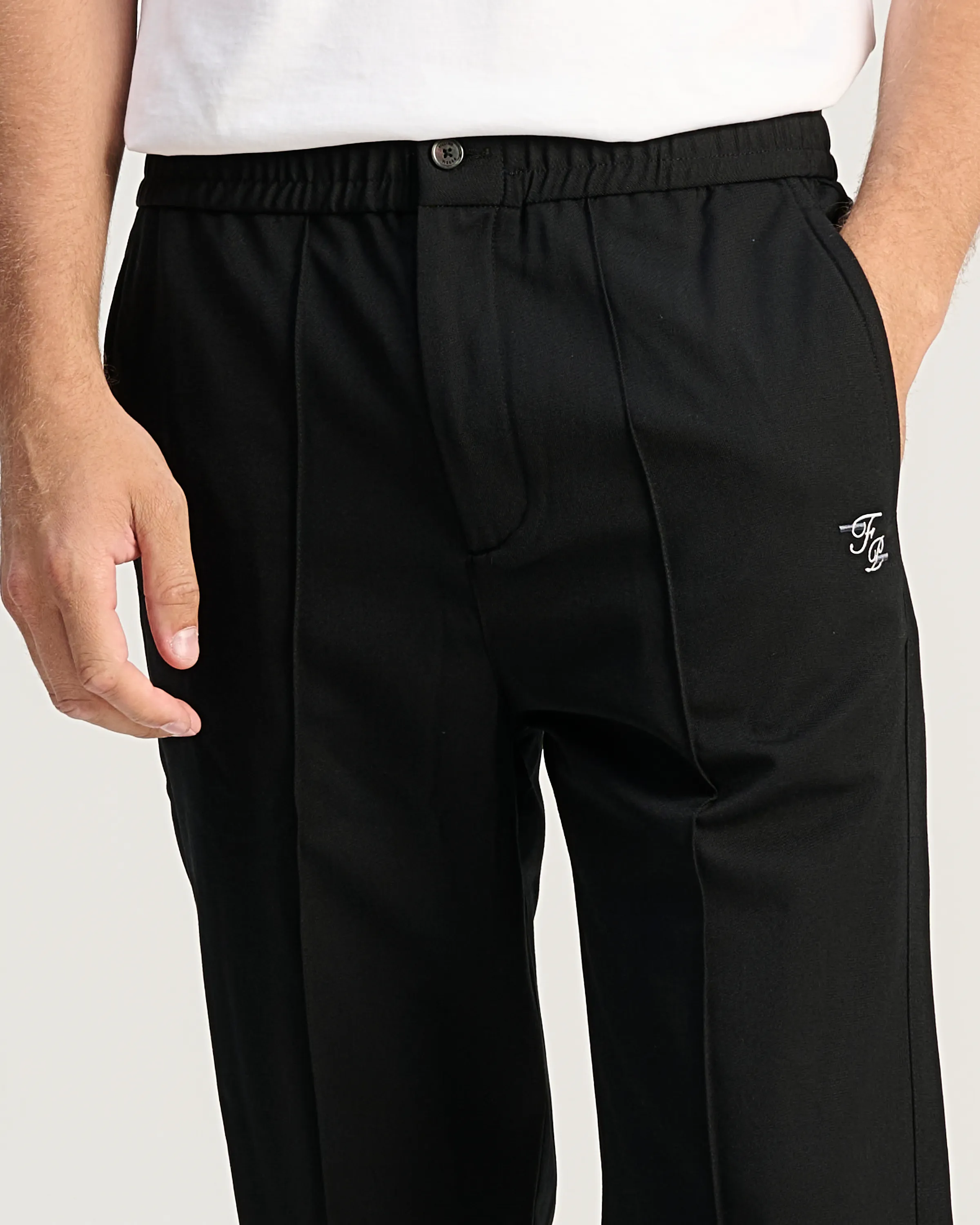 Filling Pieces Coach Wool Pantalon Zwart 113514-001-L