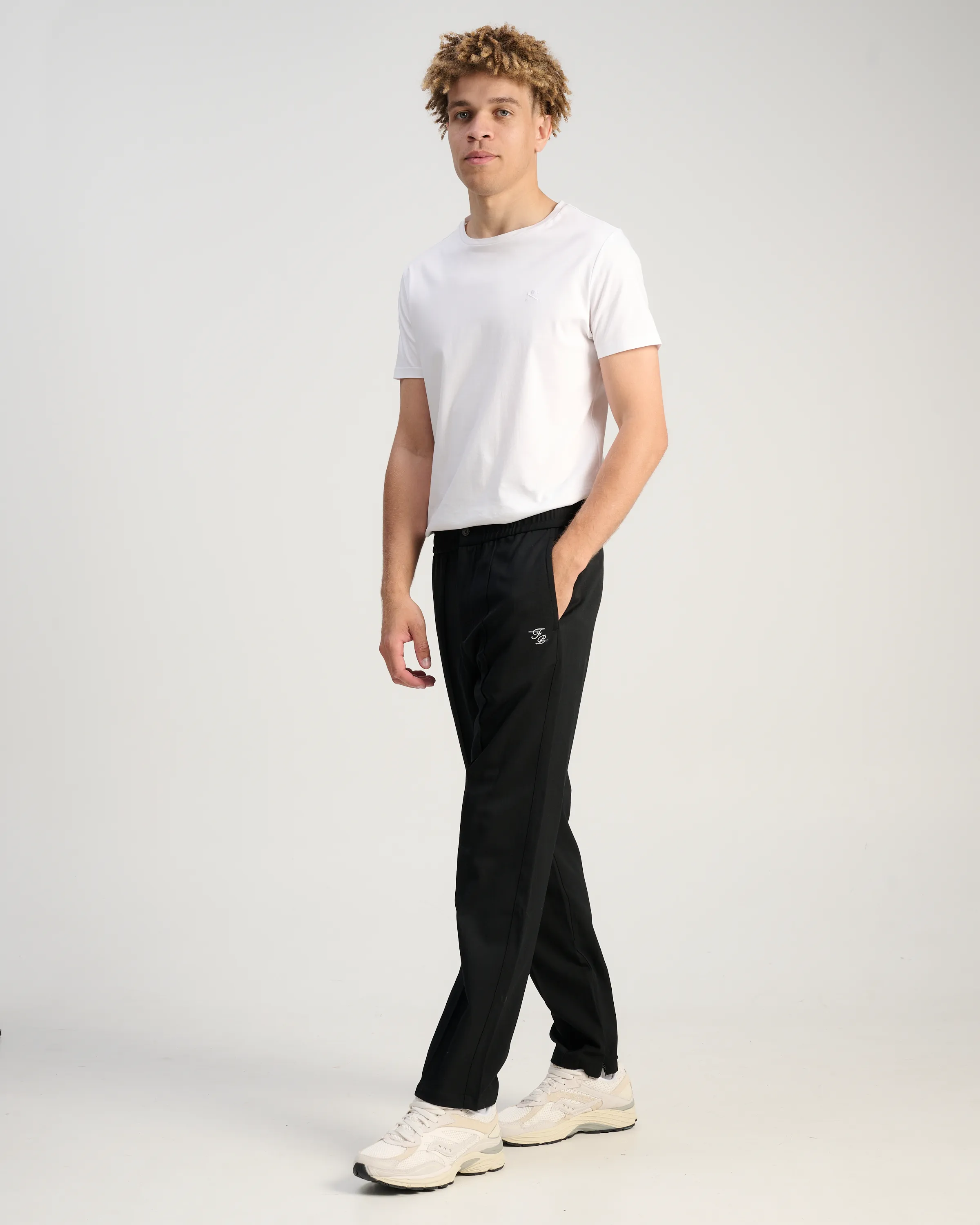 Filling Pieces Coach Wool Pantalon Zwart 113514-001-L