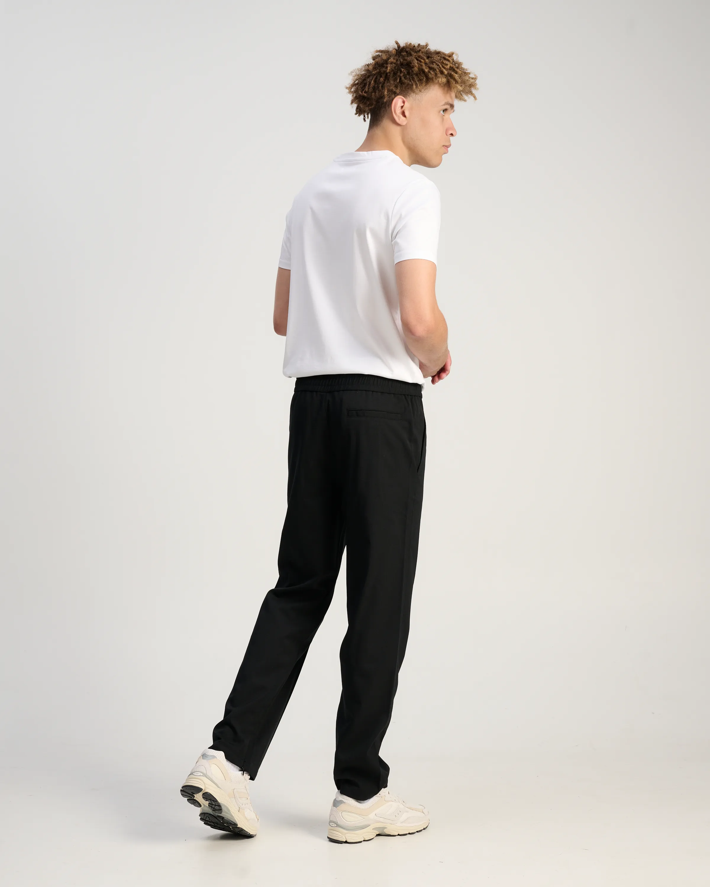 Filling Pieces Coach Wool Pantalon Zwart 113514-001-L