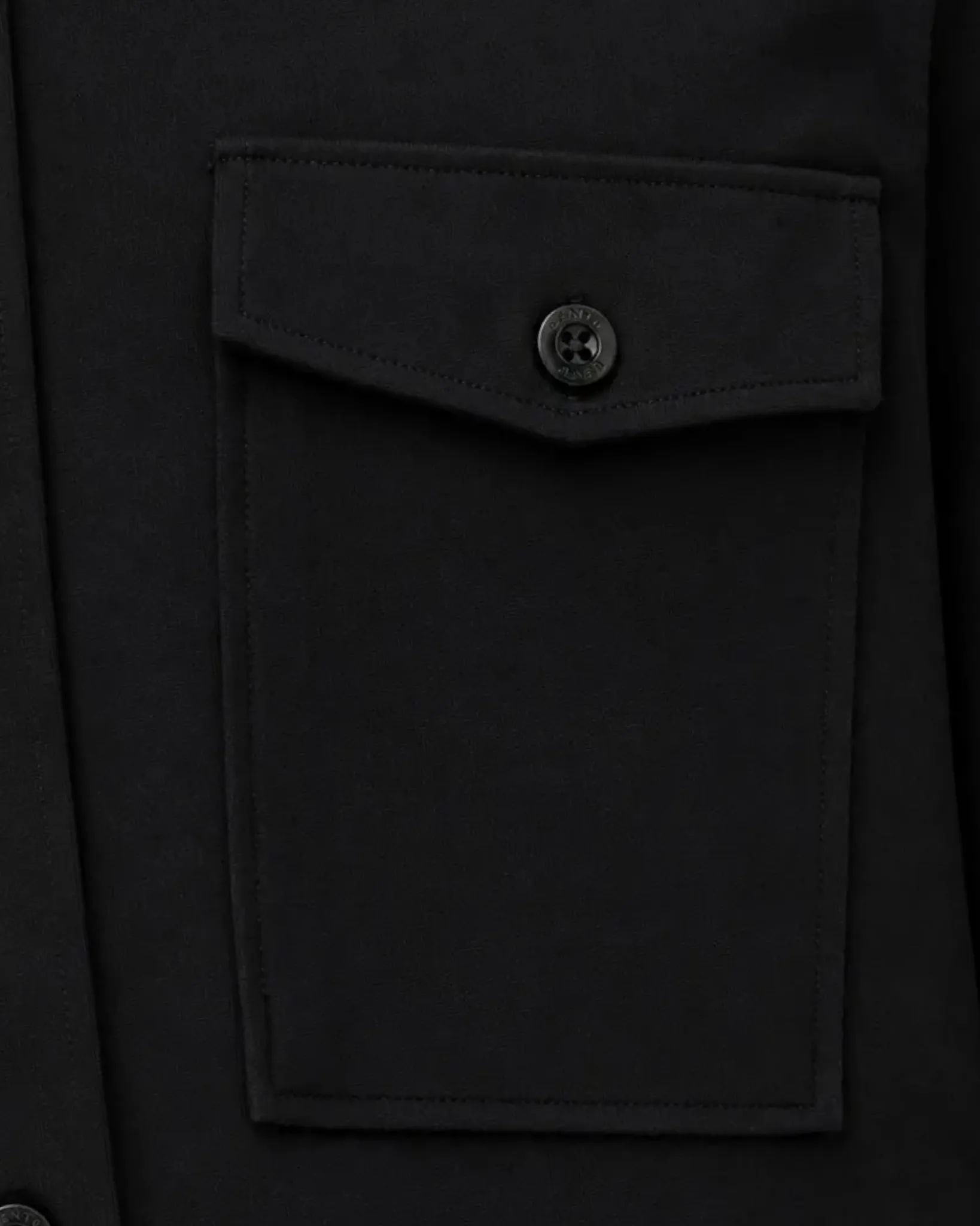 Genti Overshirt Zwart 113554-001-L