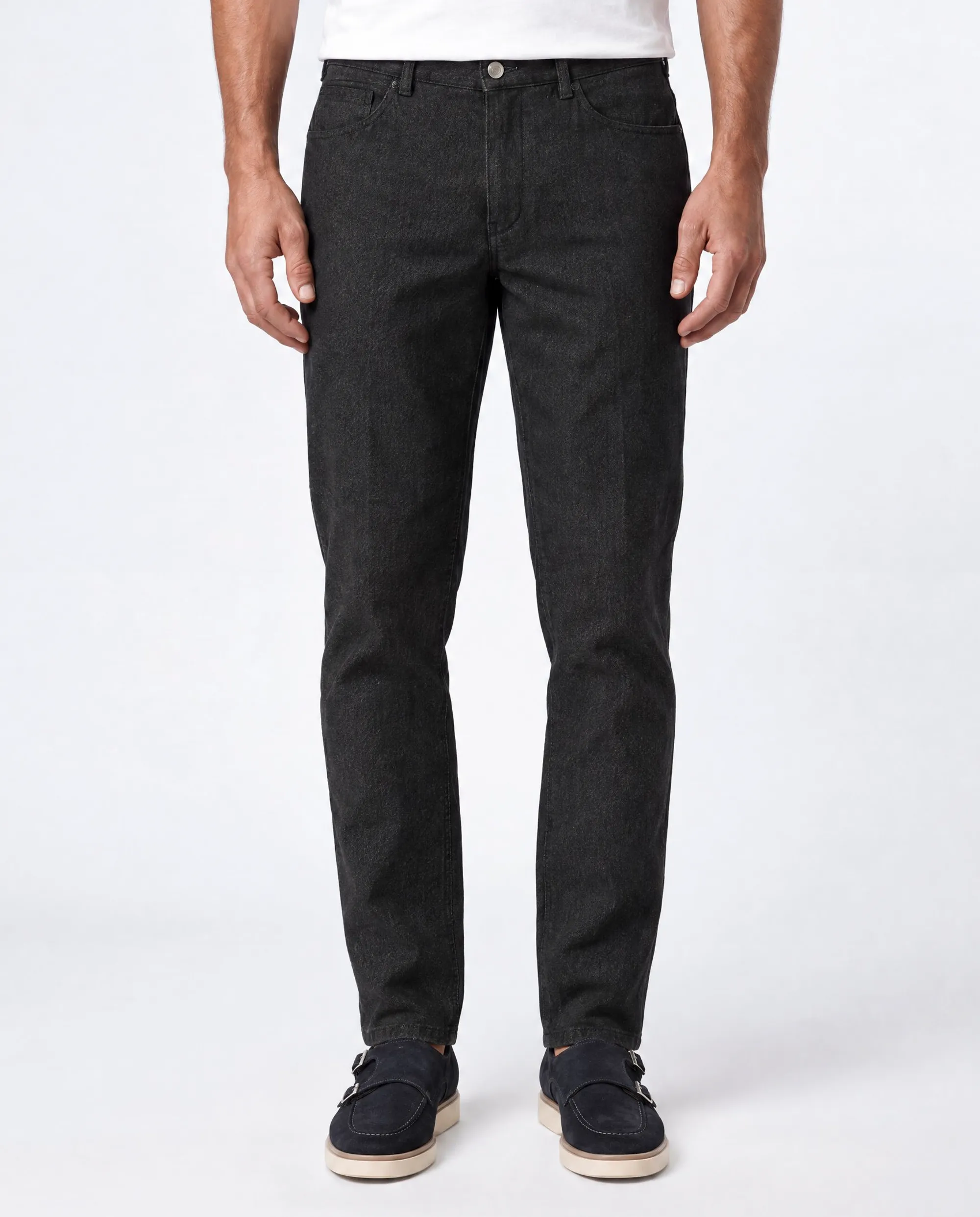 Meyer Pantalon Dublin Antraciet 113577-001-24
