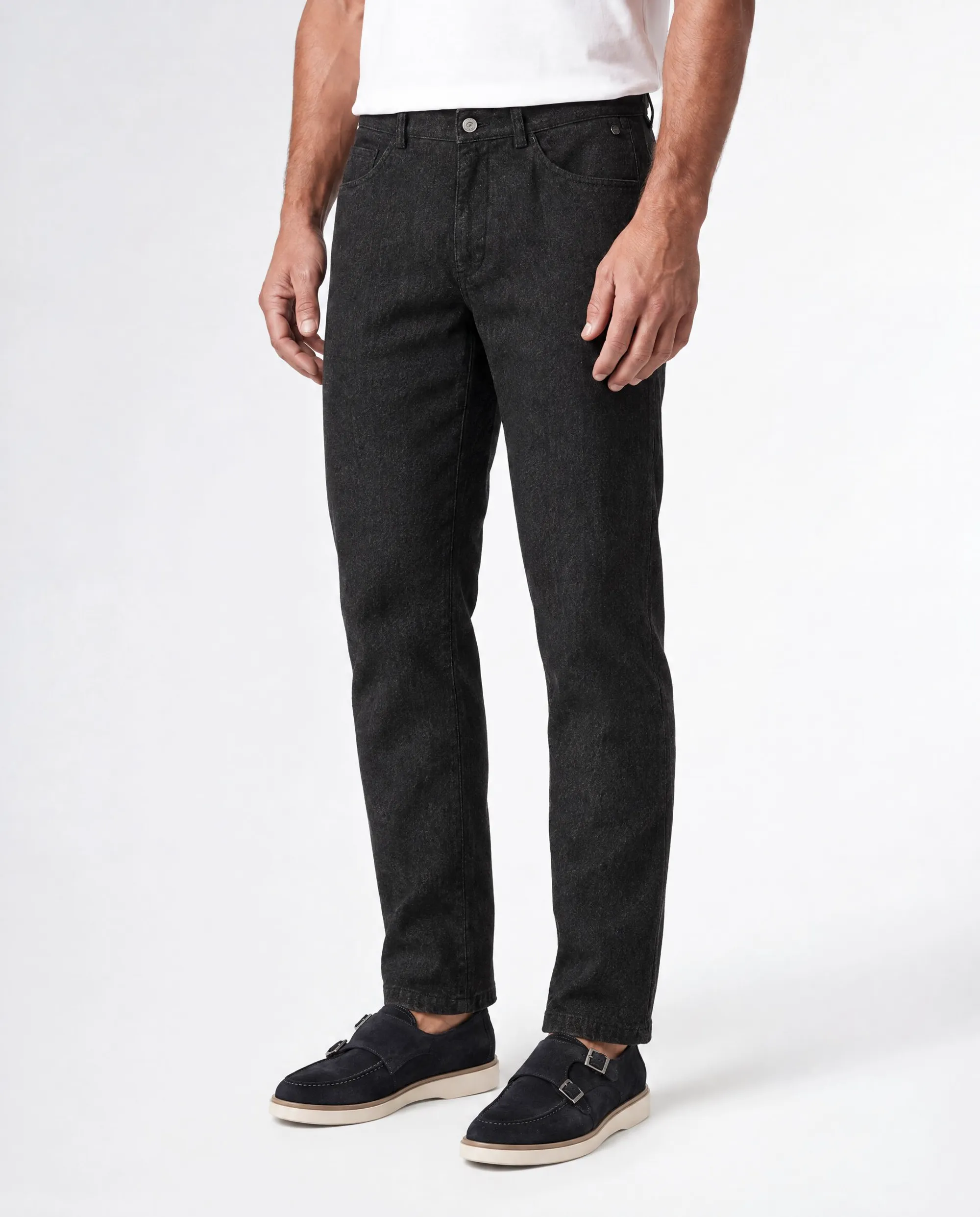 Meyer Pantalon Dublin Antraciet 113577-001-24