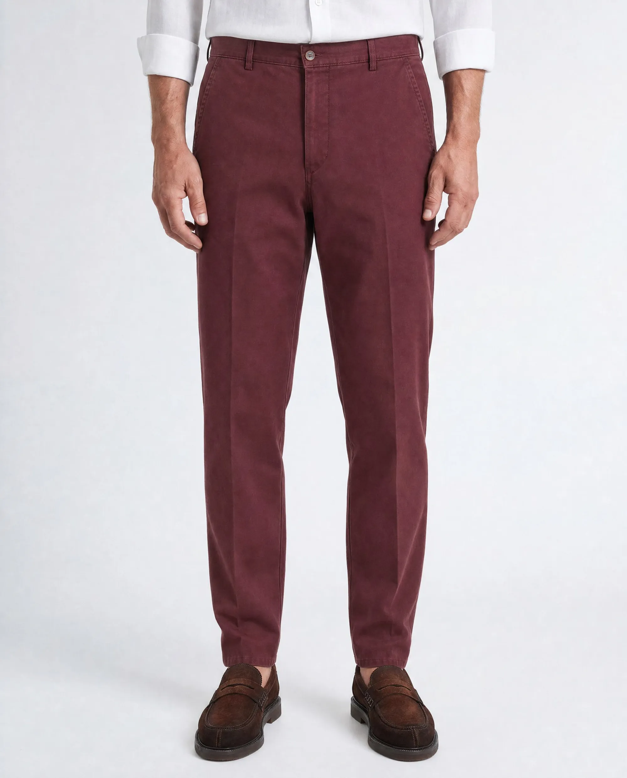 Meyer Paris Pantalon Donker rood 113583-001-24