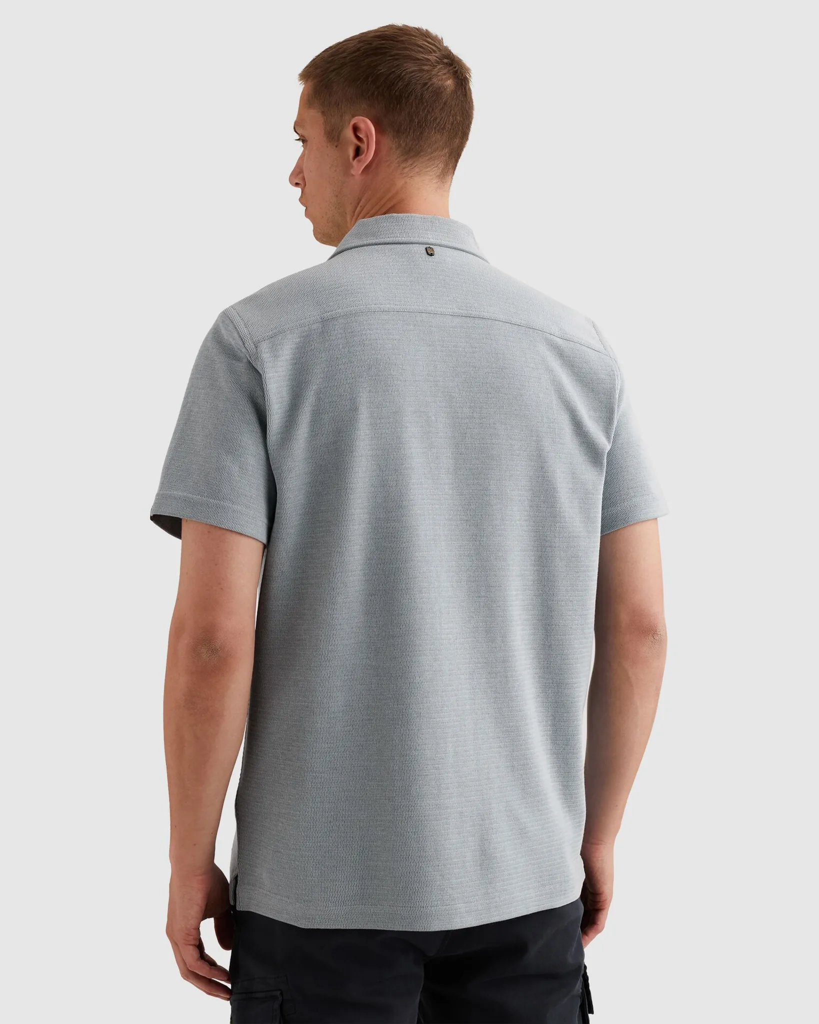PME Legend Casual Overhemd Grijs 113604-001-L