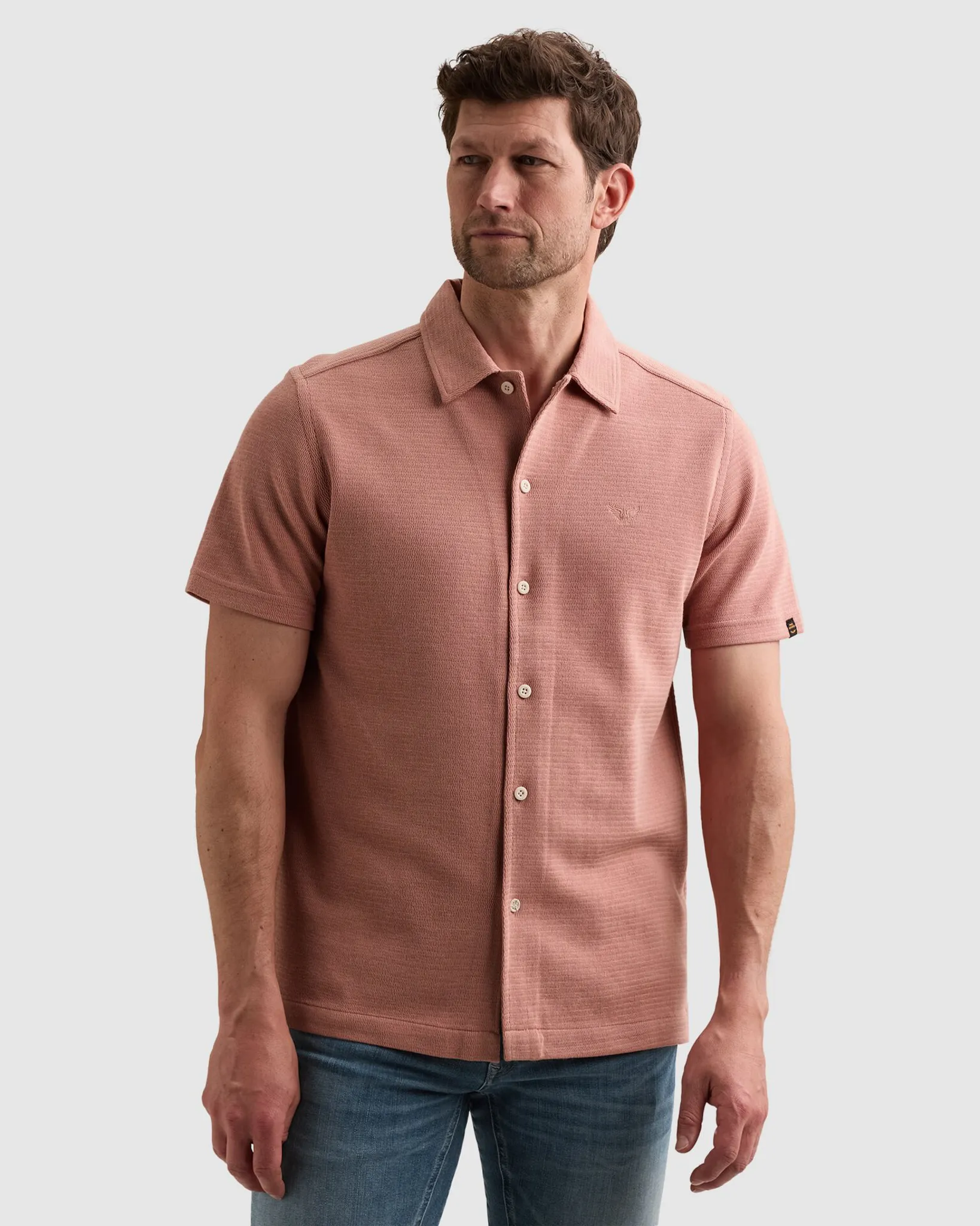 PME Legend Casual Overhemd Roze 113606-001-L
