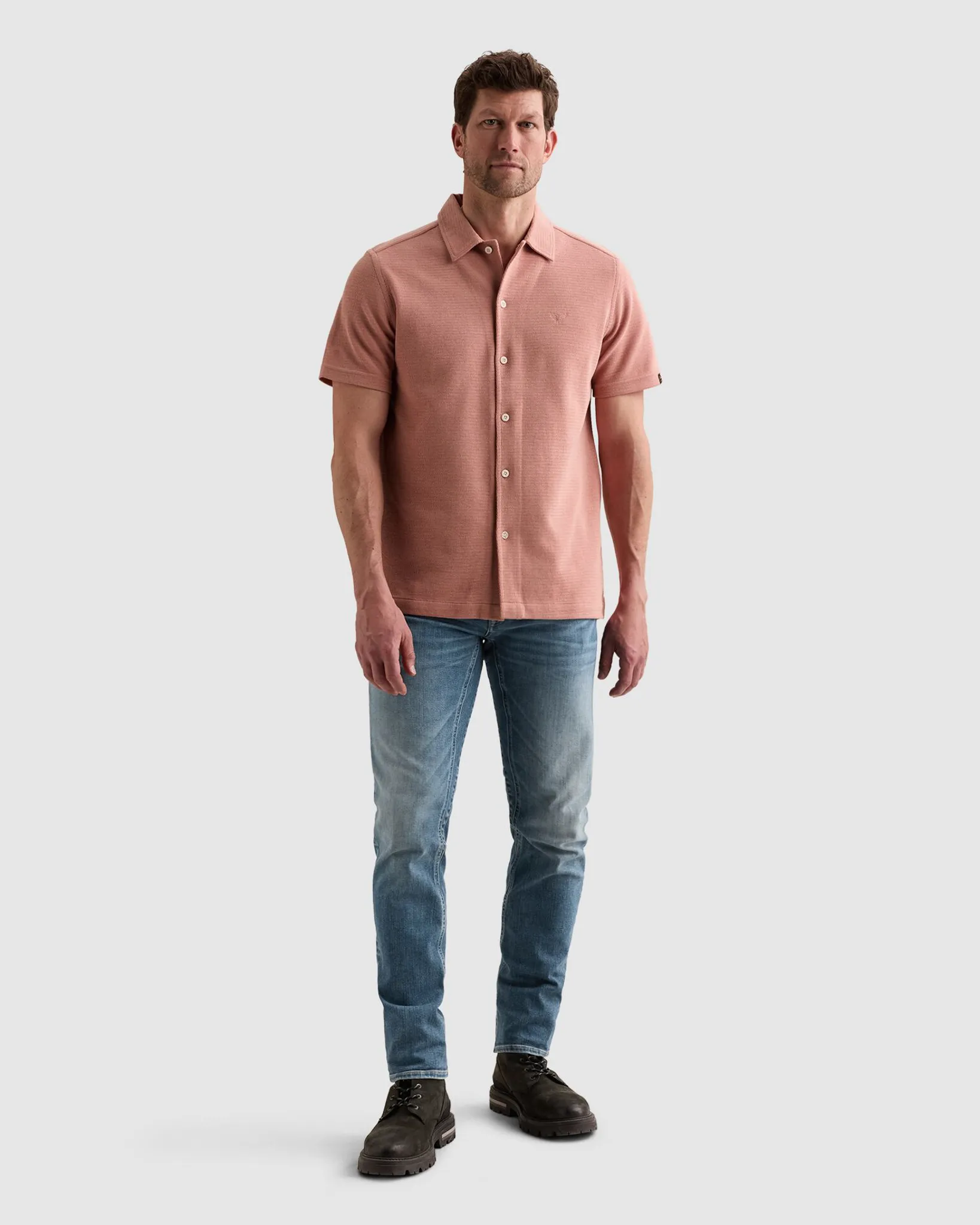 PME Legend Casual Overhemd Roze 113606-001-L