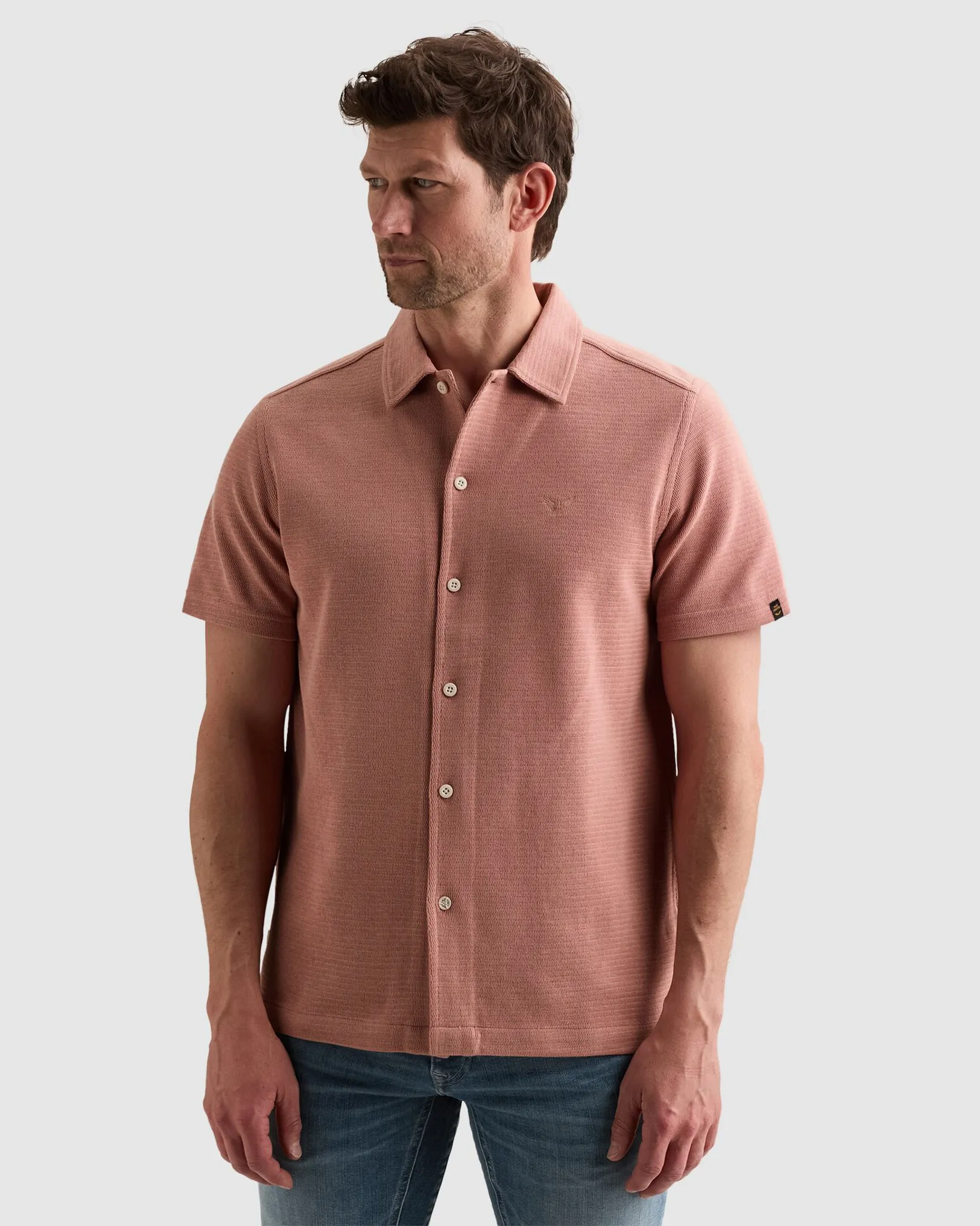 PME Legend Casual Overhemd Roze 113606-001-L