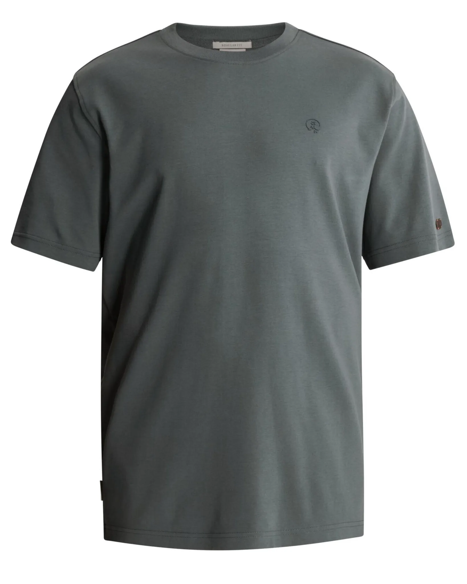 Cast Iron T-shirt Antraciet 113651-001-L