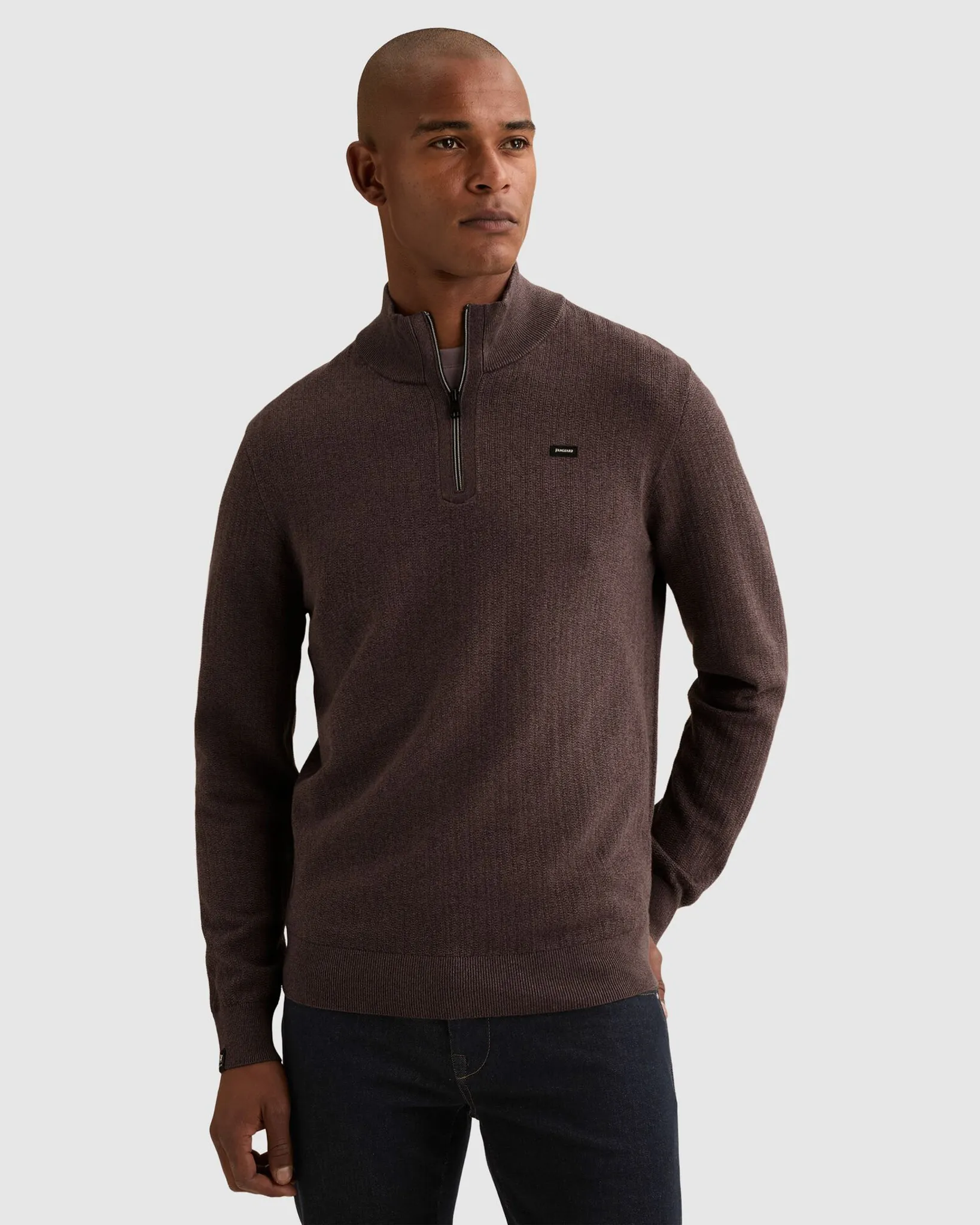 Vanguard Schipperstrui Donker grijs 113652-001-L