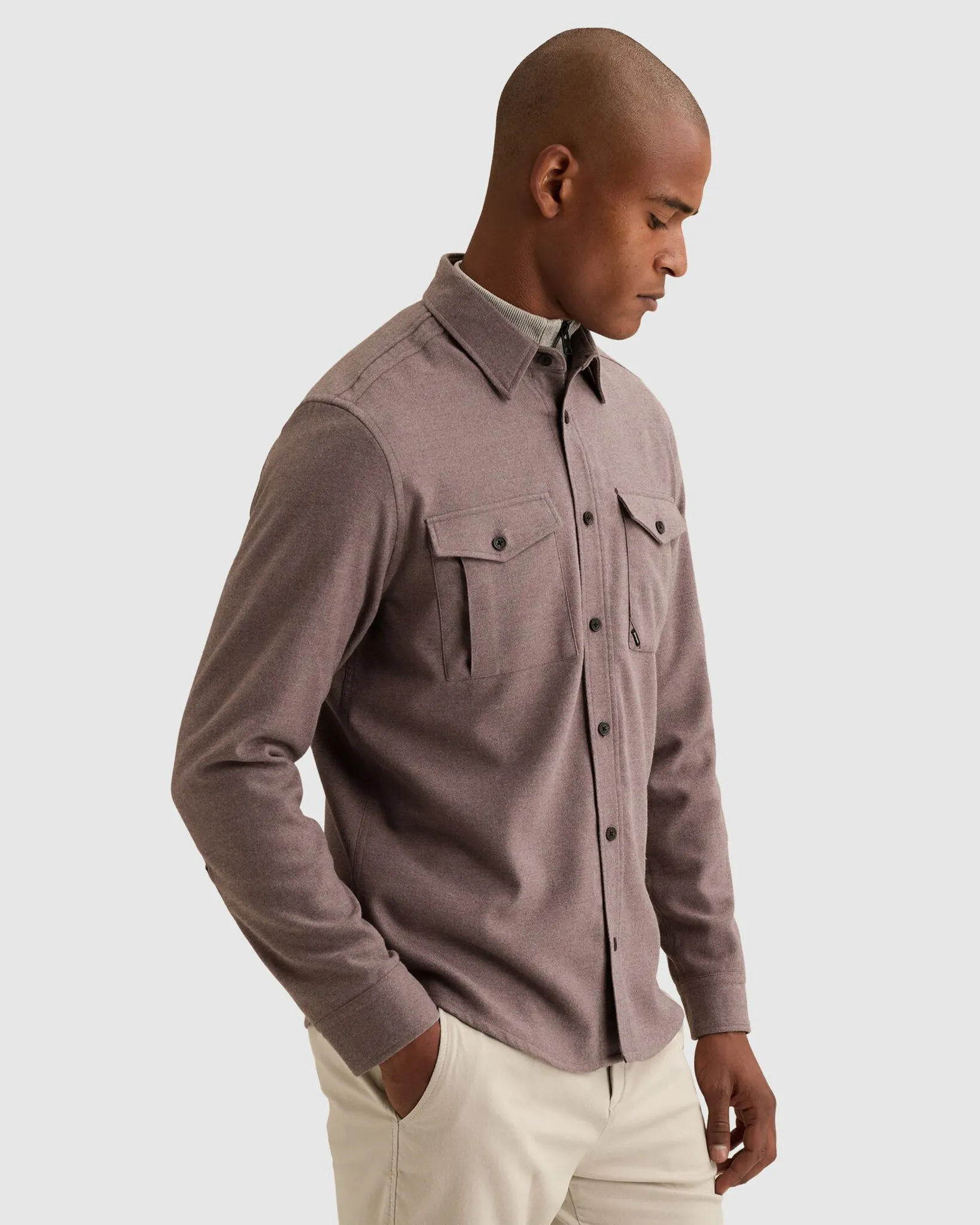 Vanguard Casual overhemd Donker grijs 113656-001-L