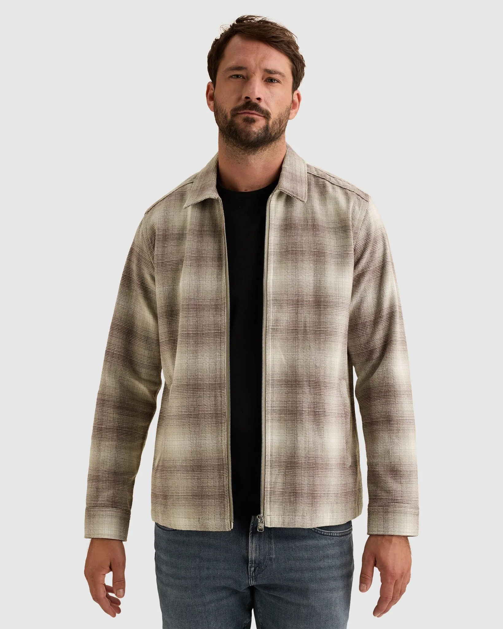 Vanguard Casual overhemd Bruin 113657-001-L