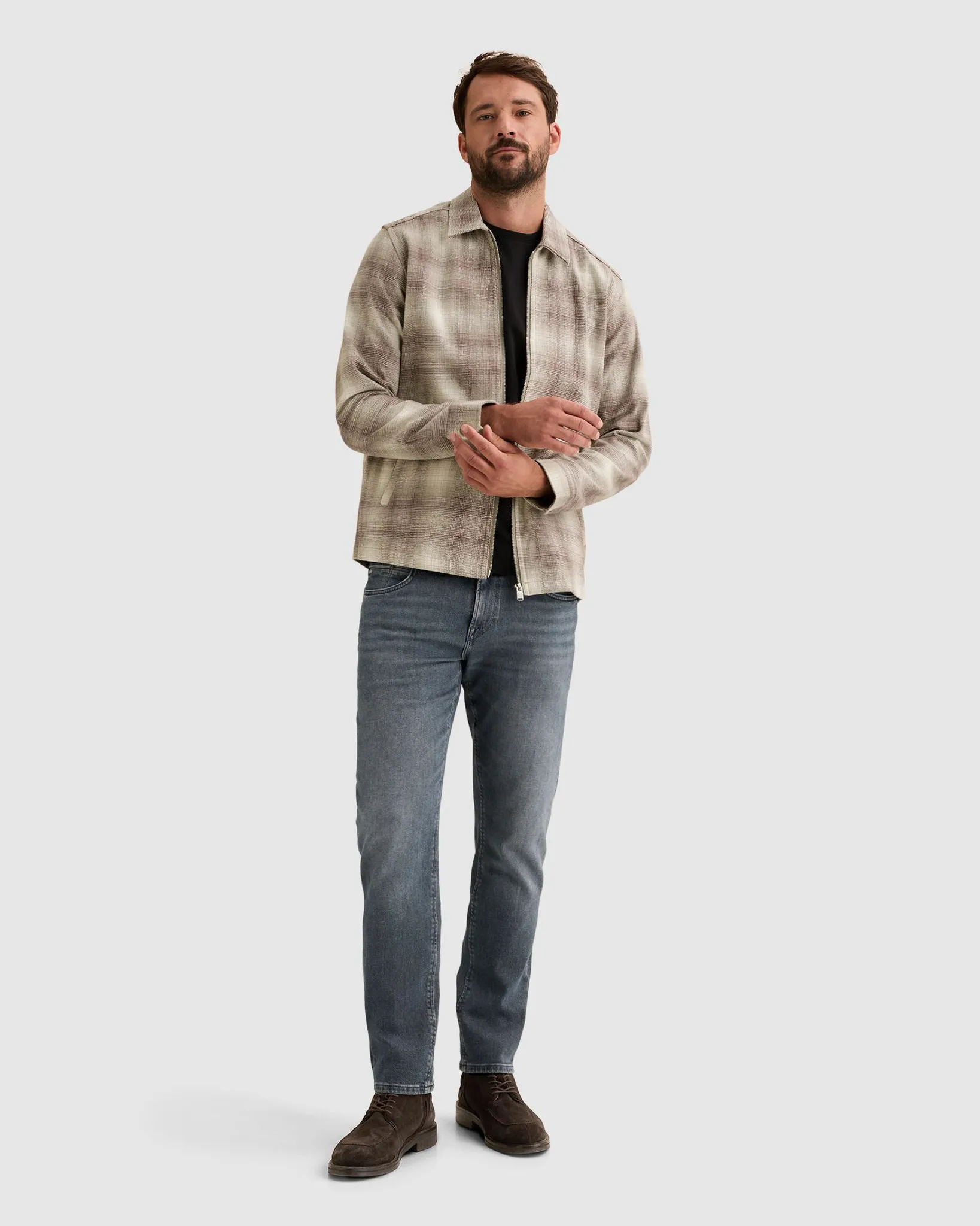 Vanguard Casual overhemd Bruin 113657-001-L