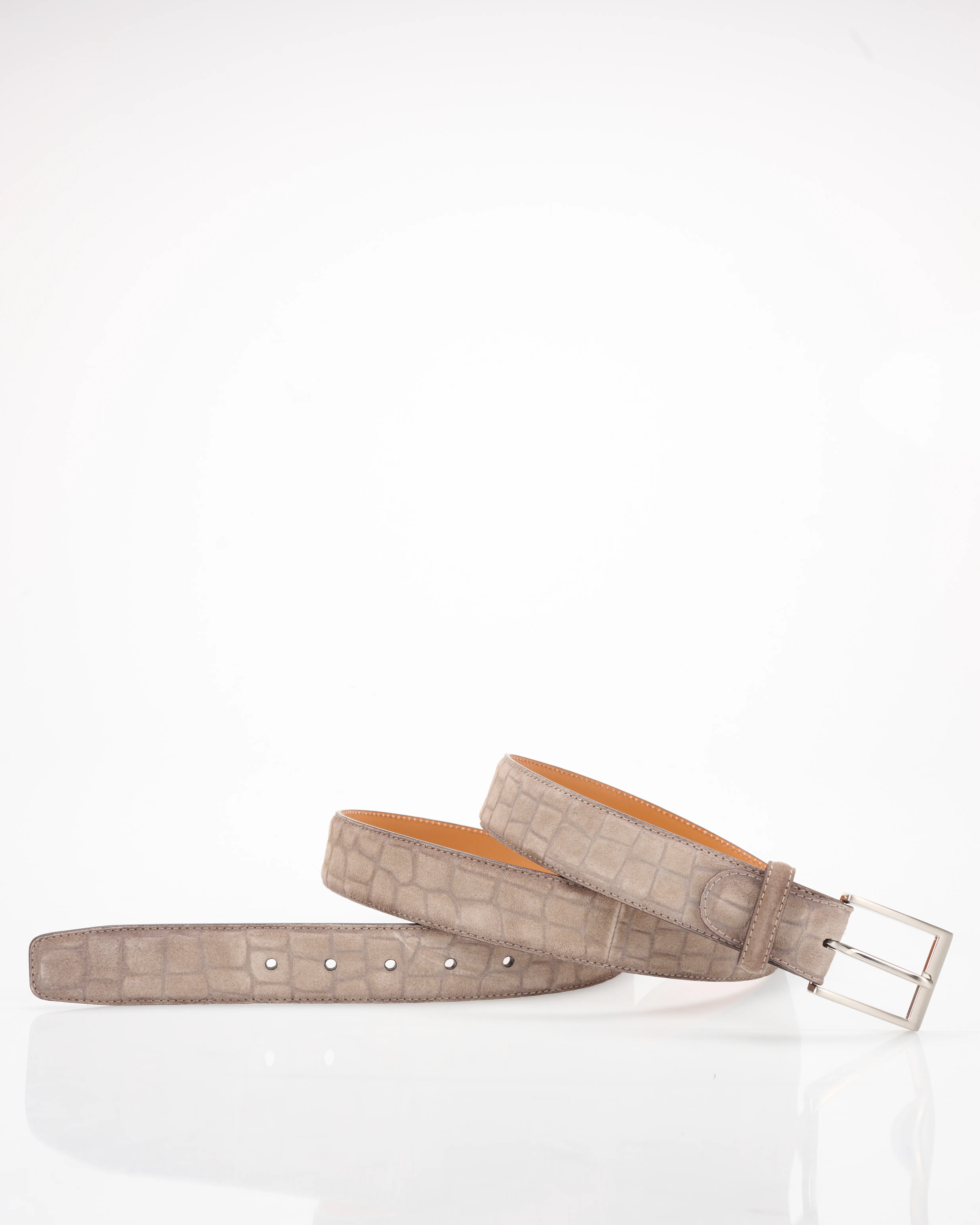 Magnanni Geklede riem Taupe 113669-001-105