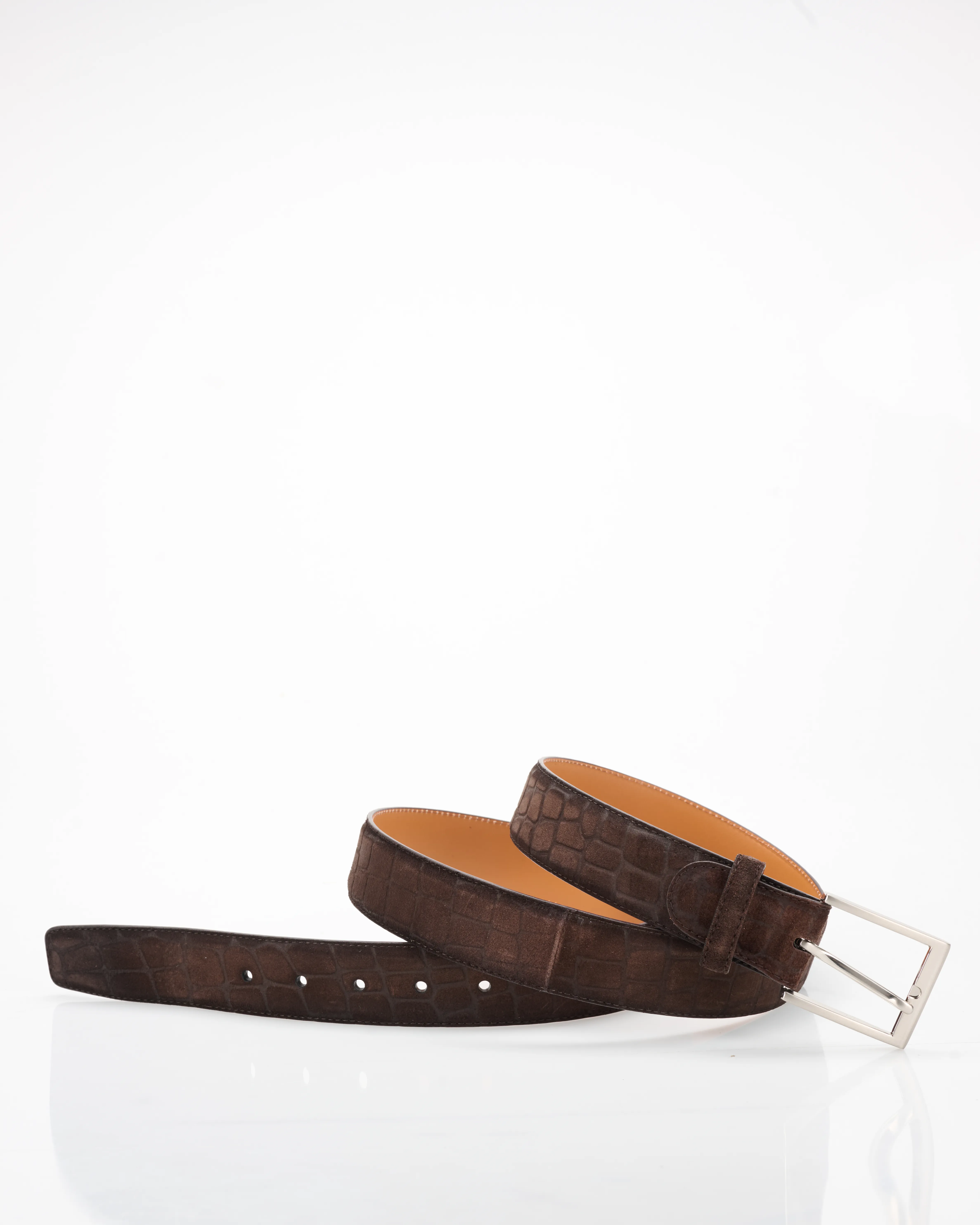 Magnanni Geklede riem Donker bruin 113670-001-105