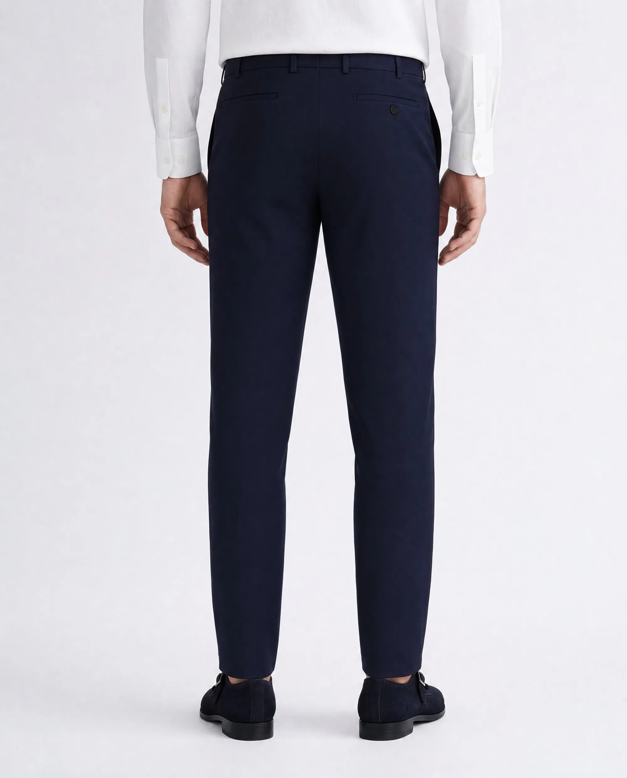 Berwich Morella Elax Chino Donker blauw 113673-001-46