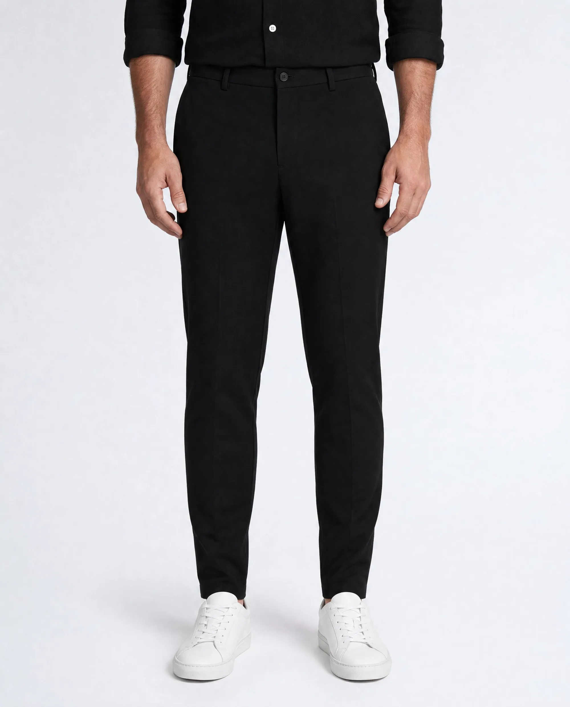 Berwich Morella Elax Chino Zwart 113674-001-46