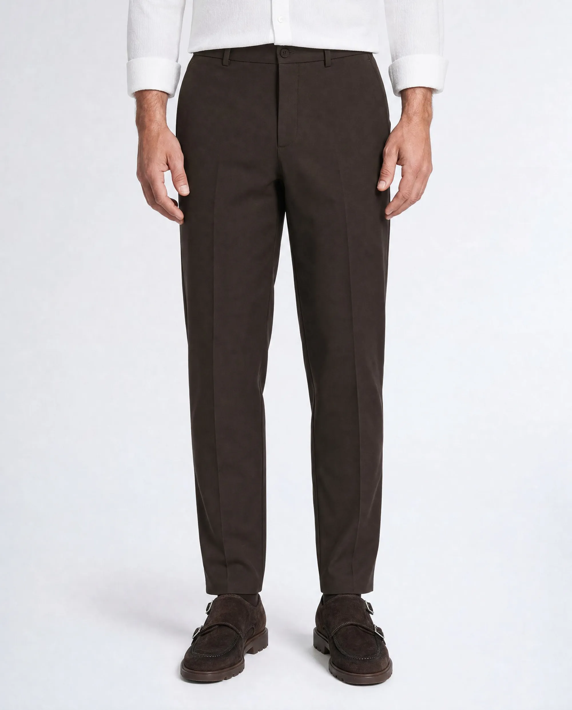 Berwich Morella Elax Chino Bruin 113676-001-46