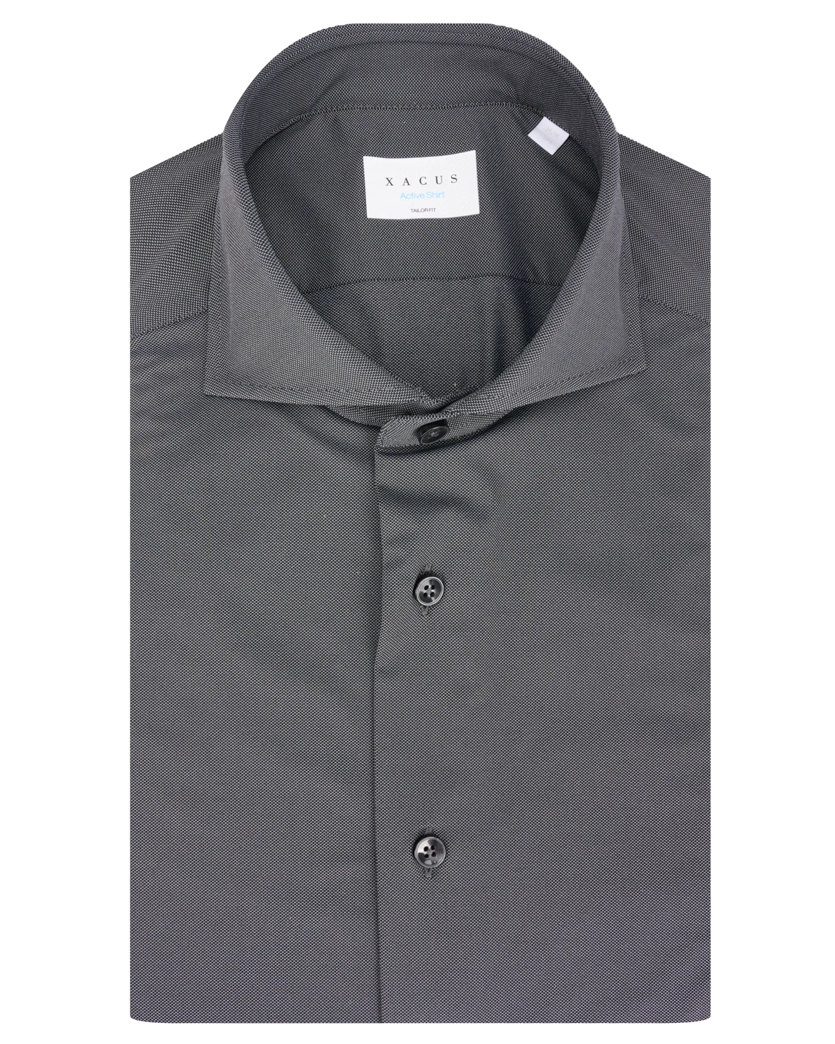 Xacus Active Overhemd Antraciet 113703-001-38