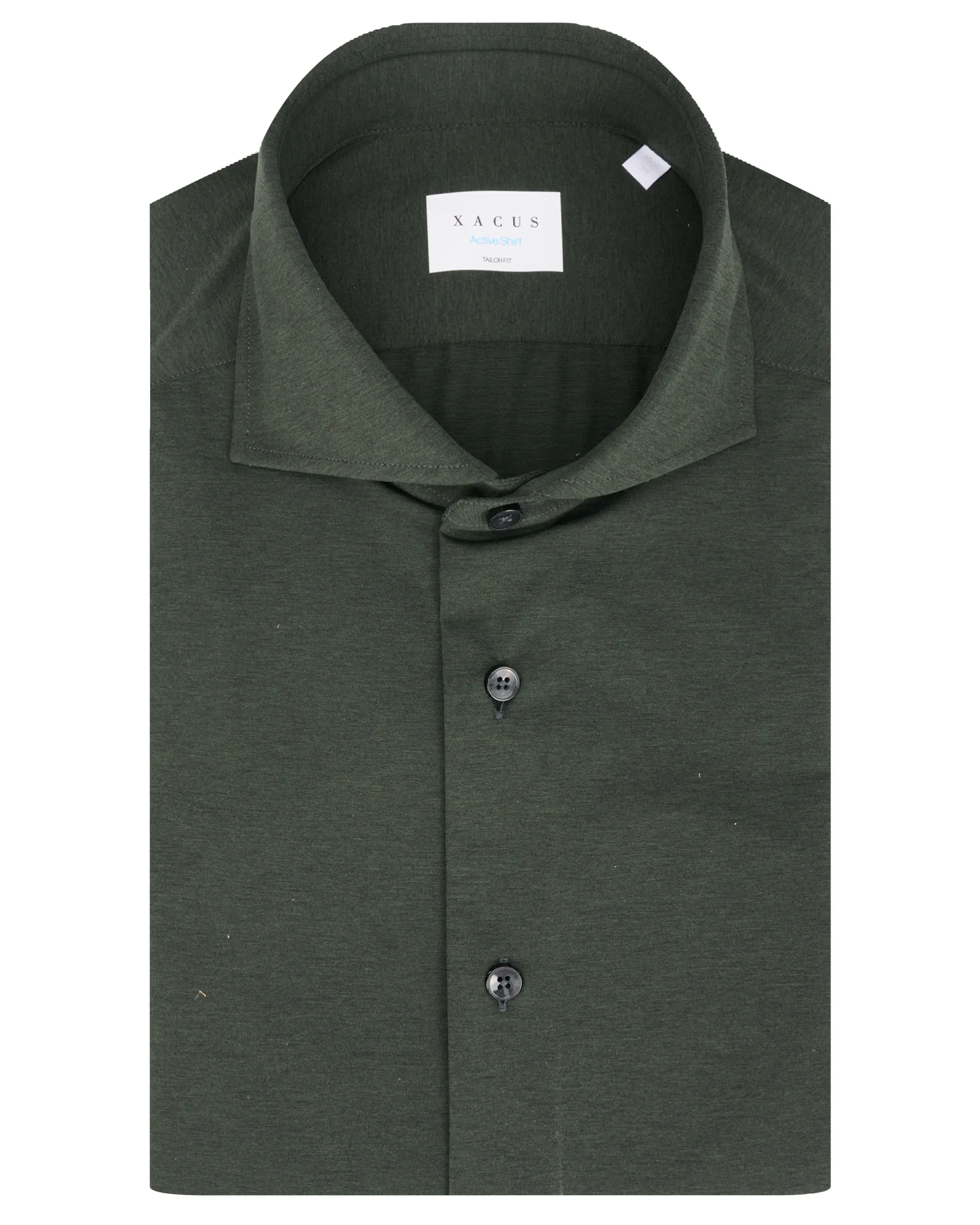 Xacus Active Overhemd Donker groen 113710-001-38