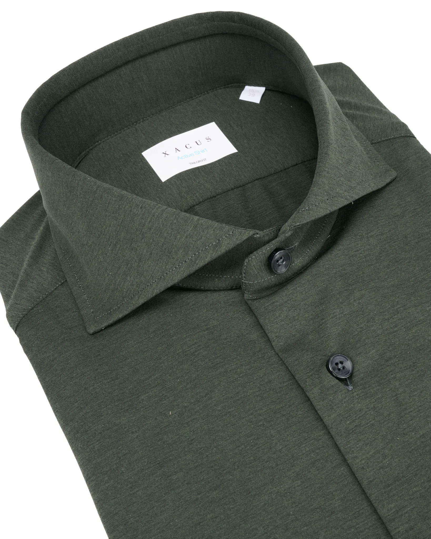 Xacus Active Overhemd Donker groen 113710-001-38