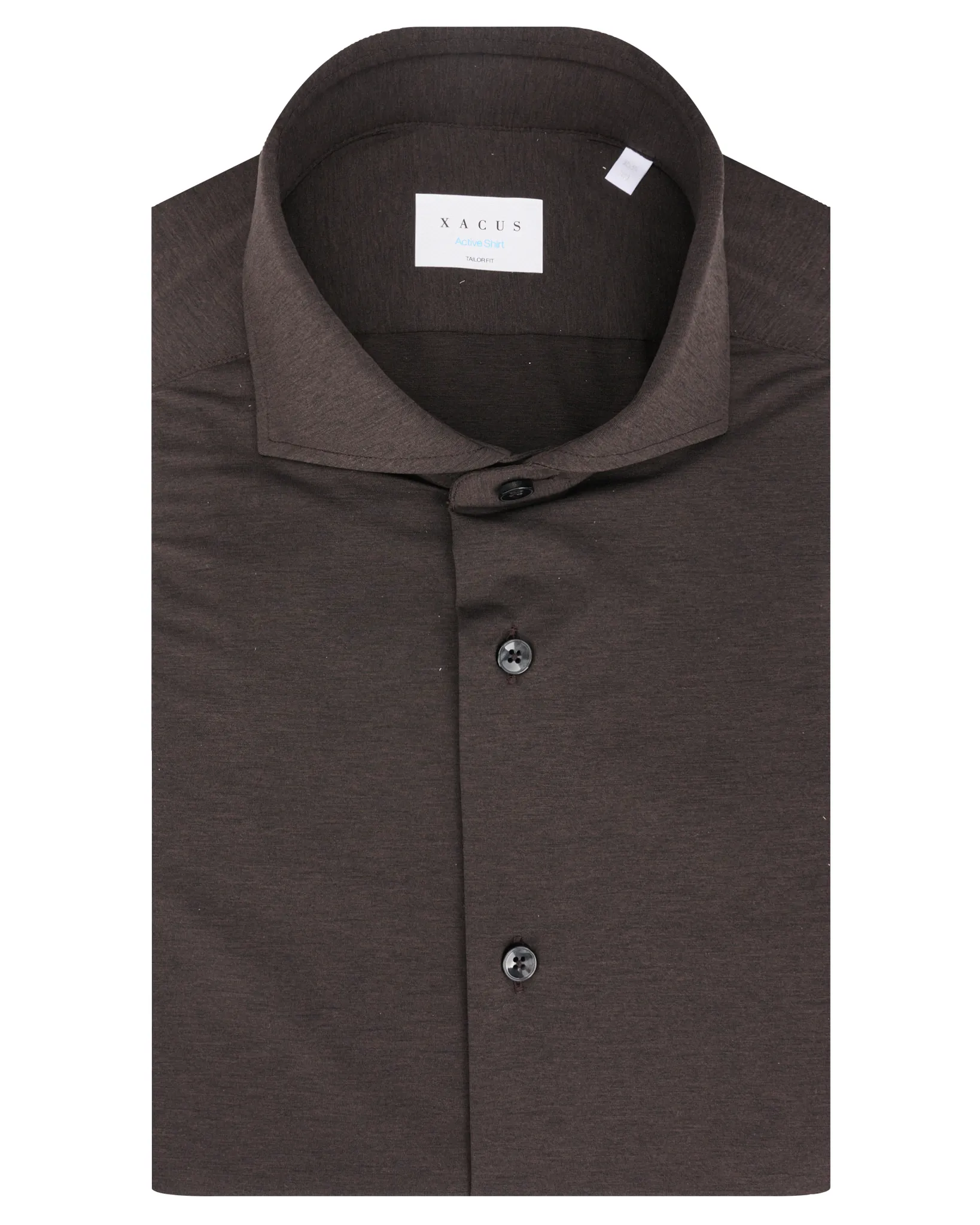 Xacus Active Overhemd Donker bruin 113711-001-38