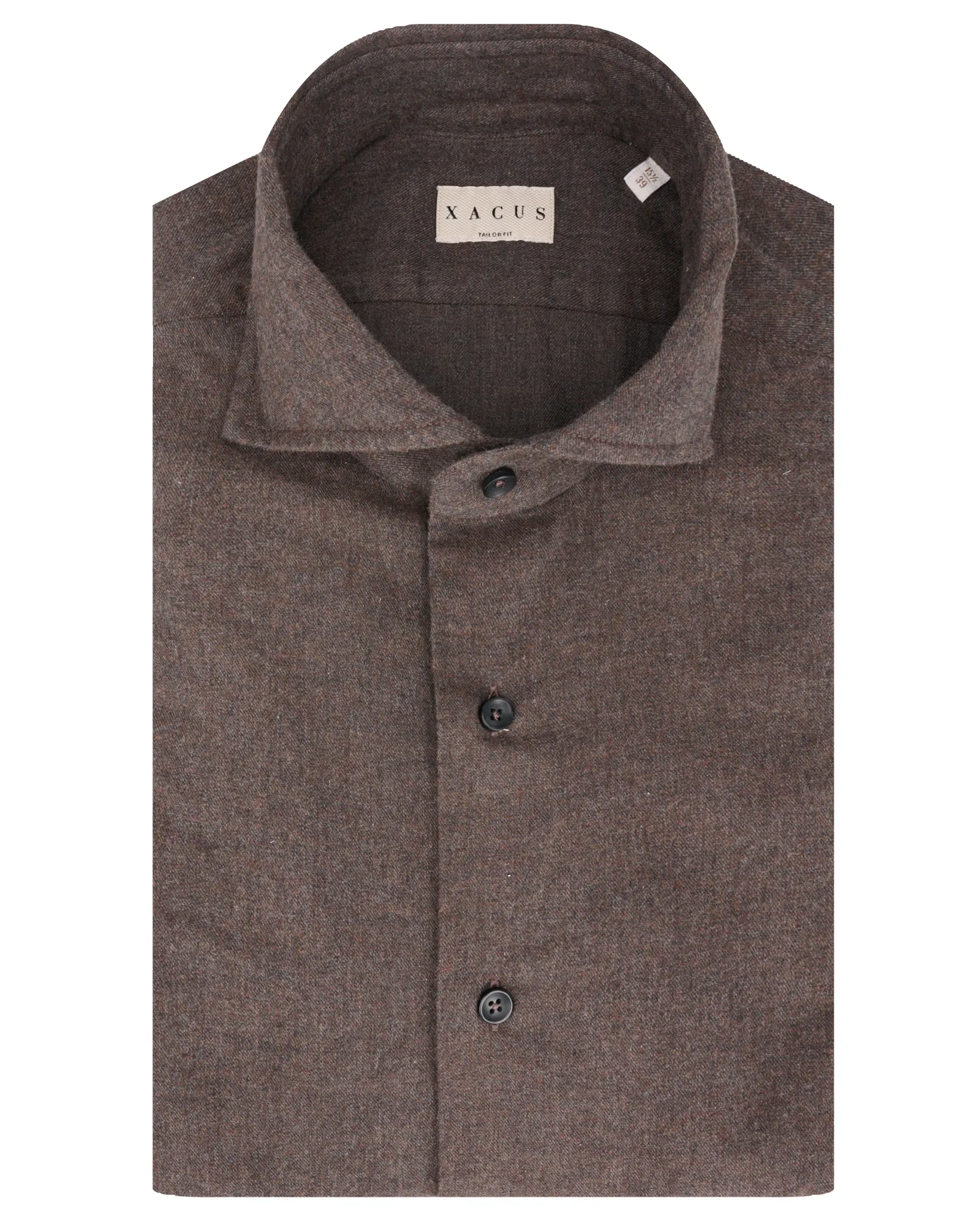 Xacus Overhemd Bruin 113715-001-39