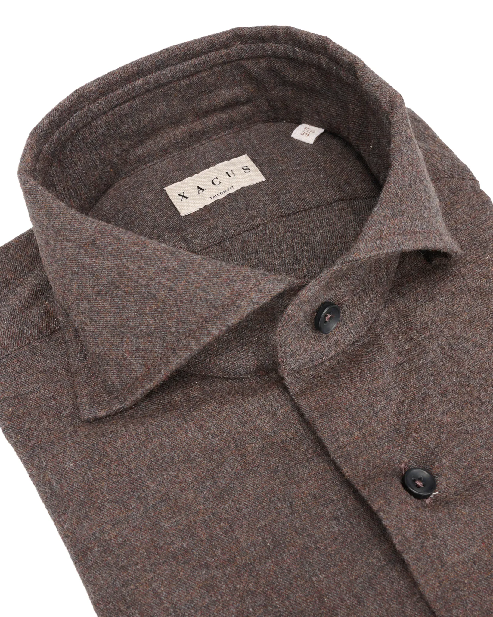 Xacus Overhemd Bruin 113715-001-39