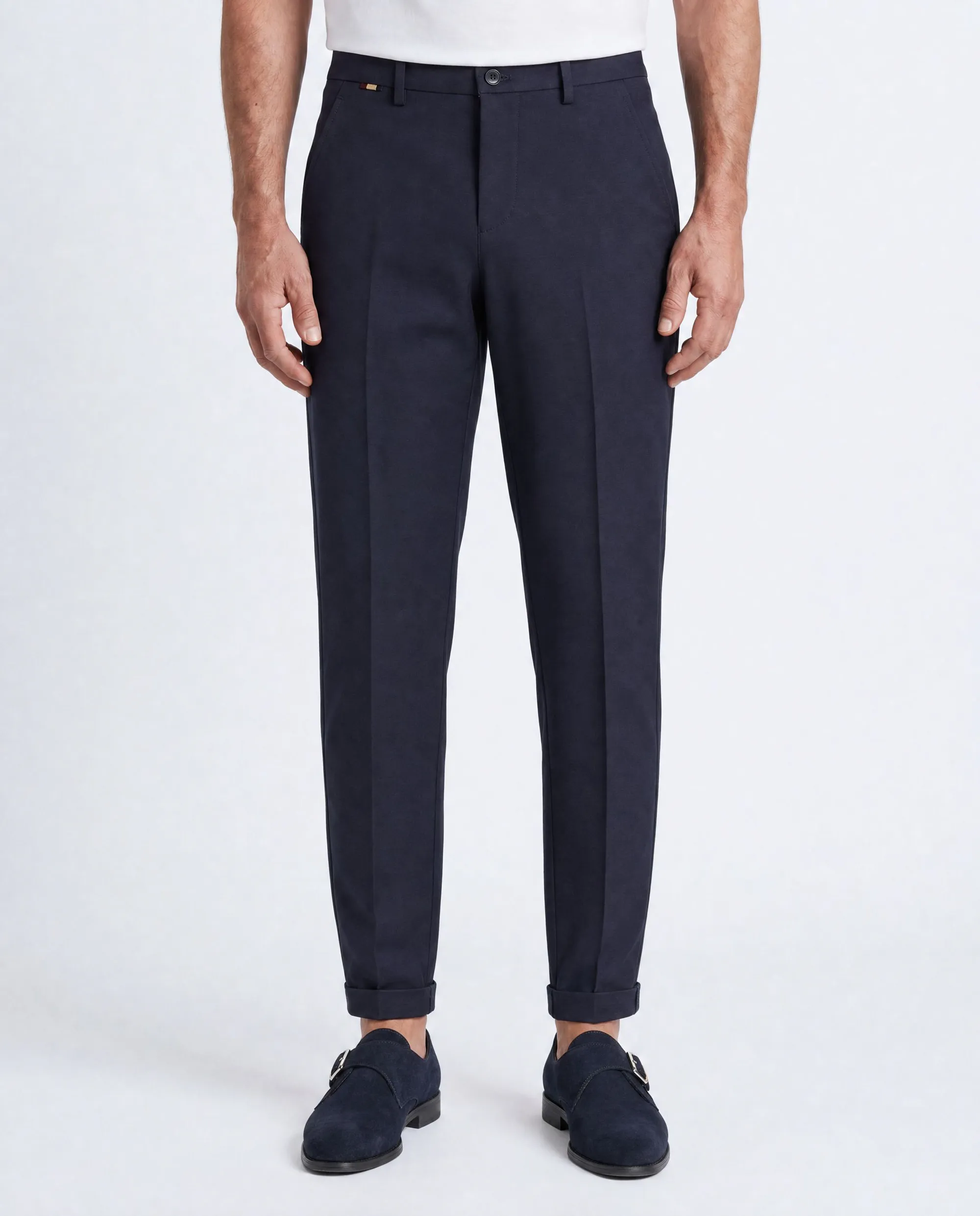 Mason's Torino Jogger Chino Donker blauw 113750-001-46
