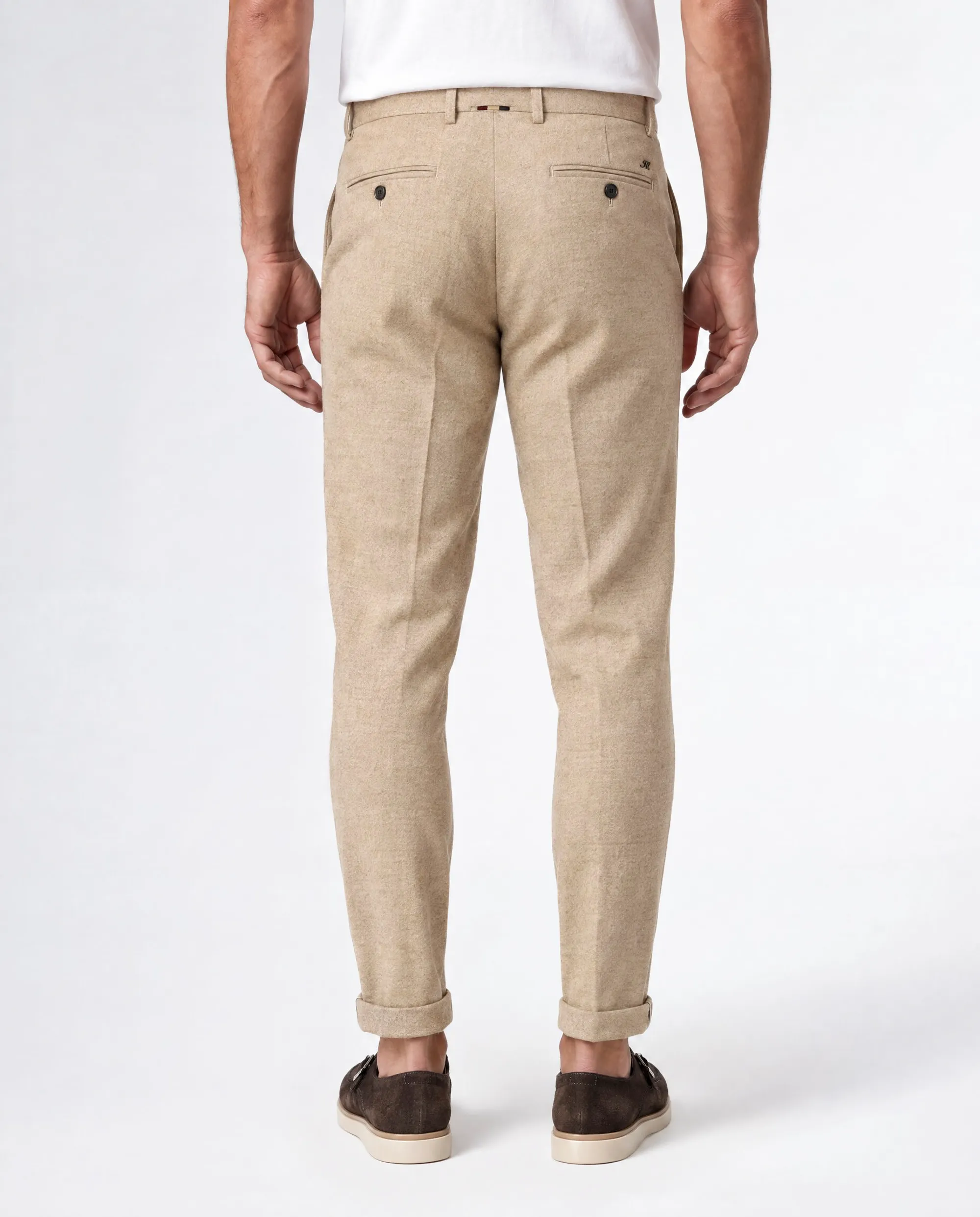 Mason's Torino Style Chino Beige 113755-001-46