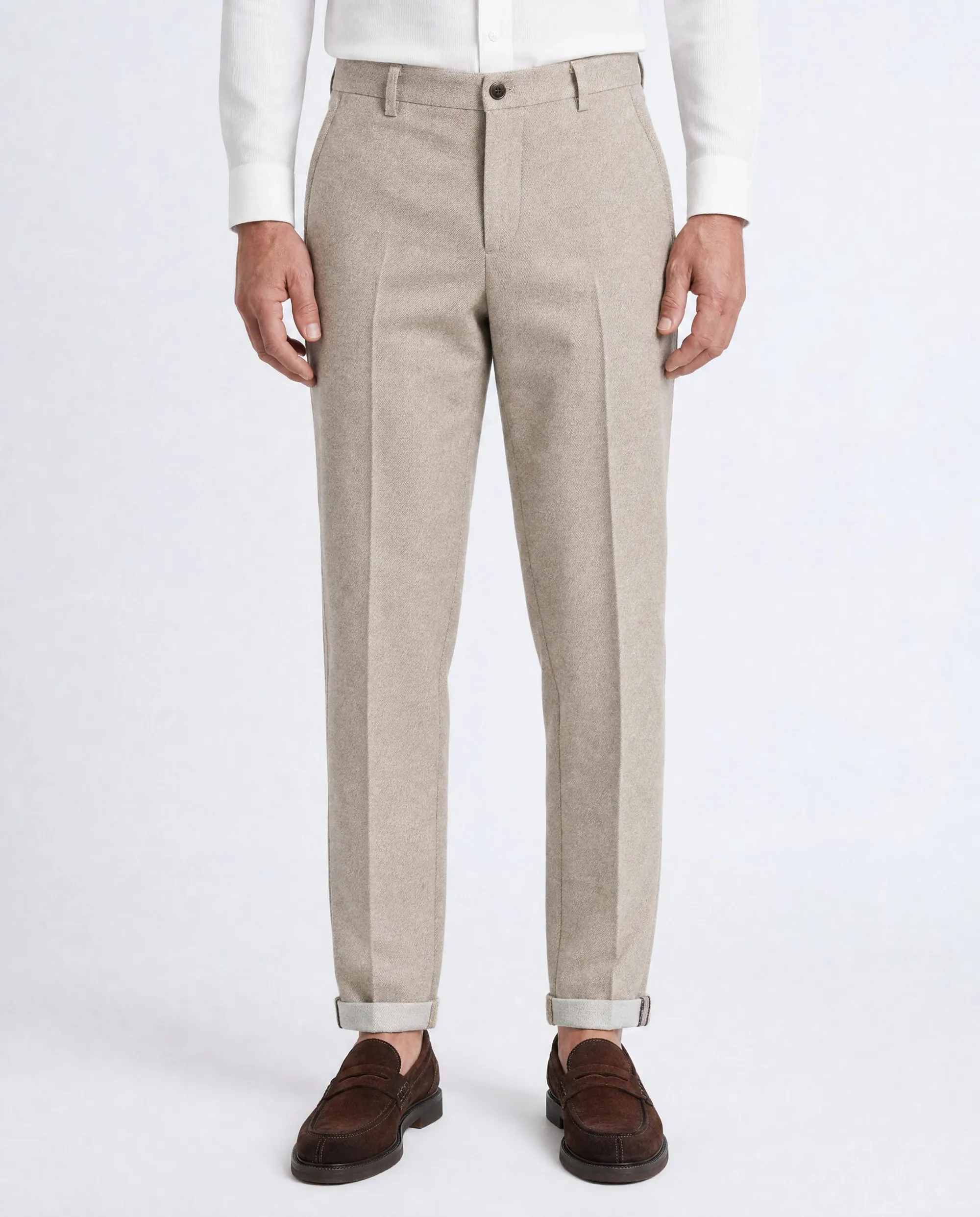 Mason's Torino Style Chino Bruin 113756-001-46