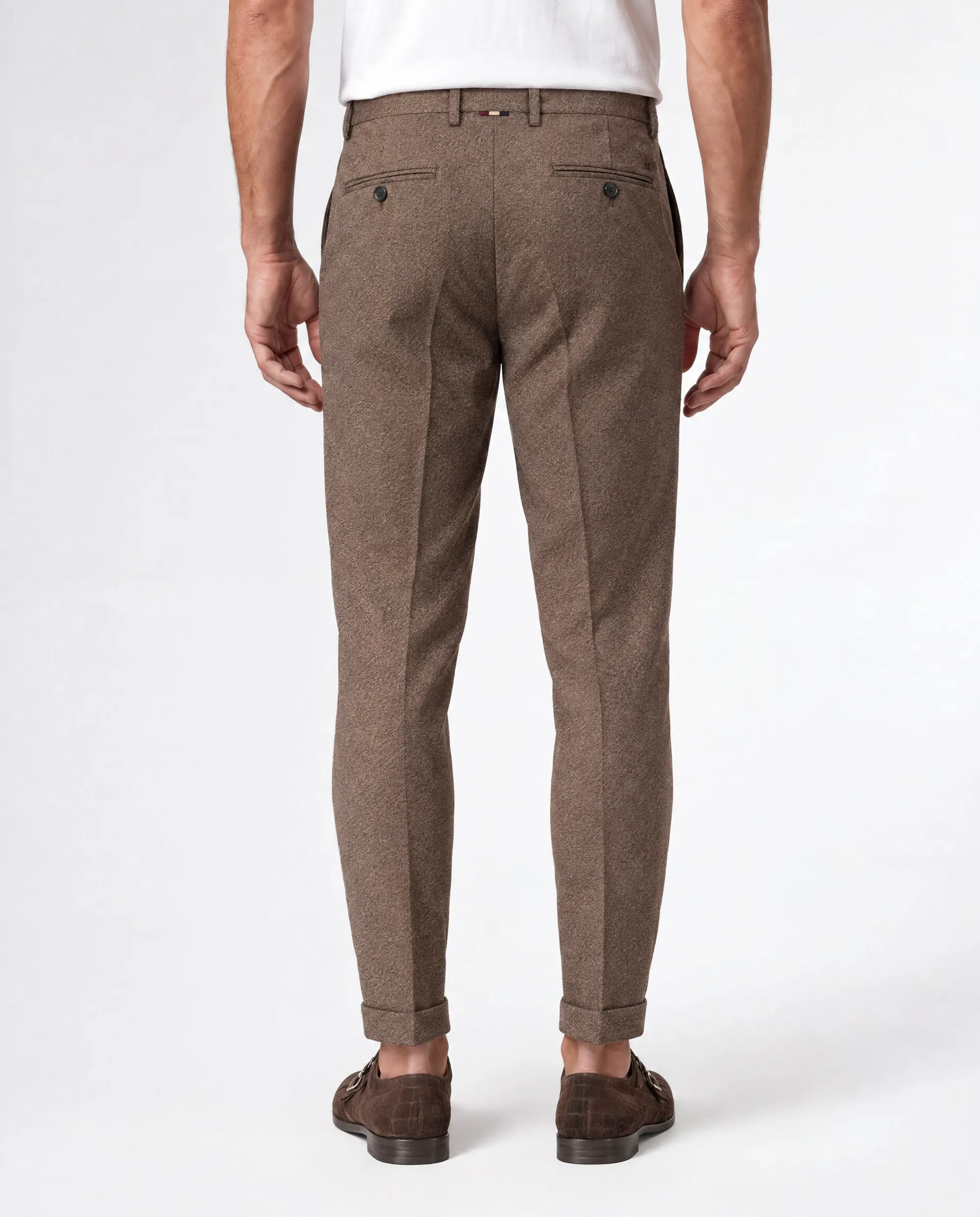 Mason's Torino Style Chino Bruin 113757-001-46