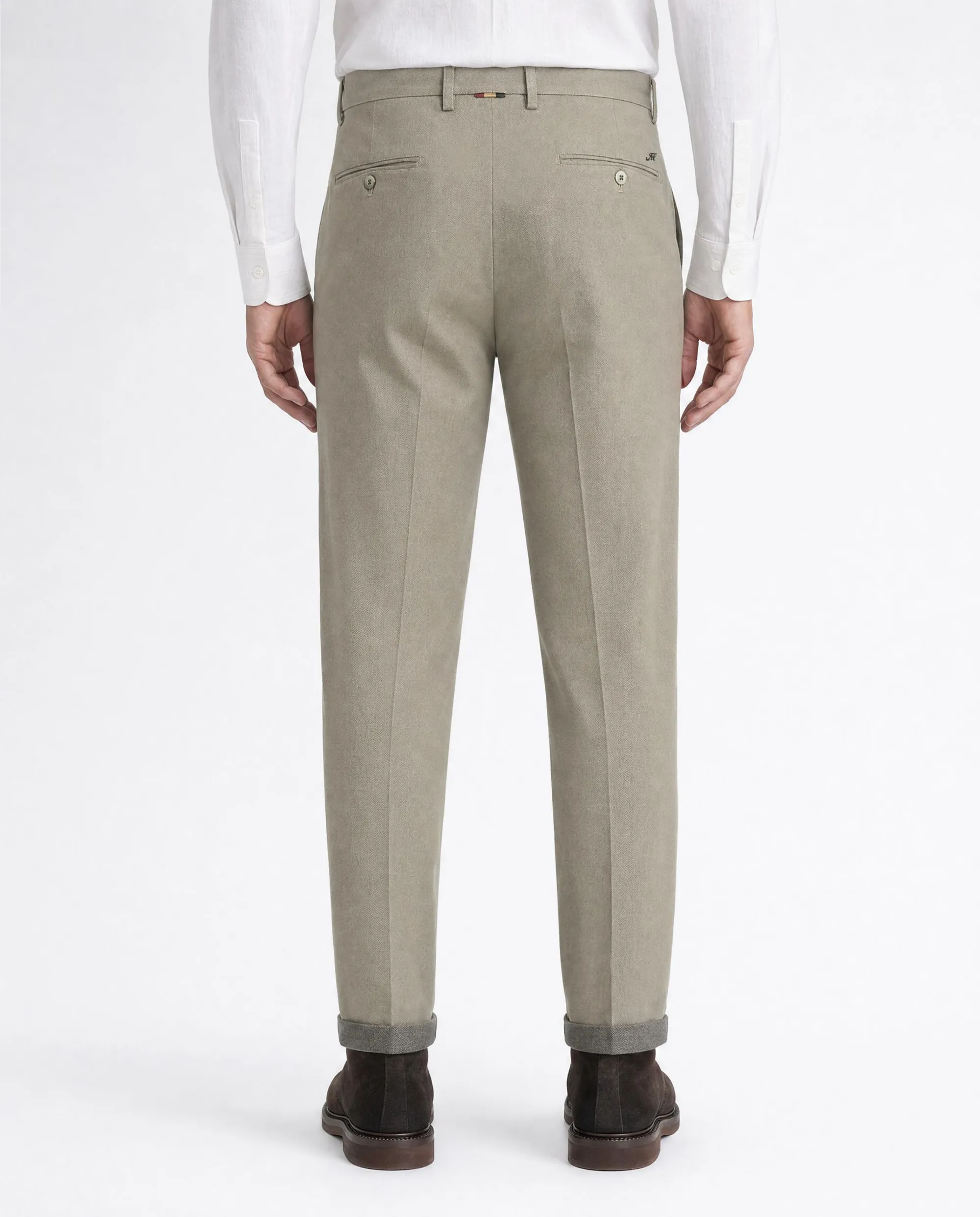 Mason's Torino Style Chino Grijs 113758-001-46
