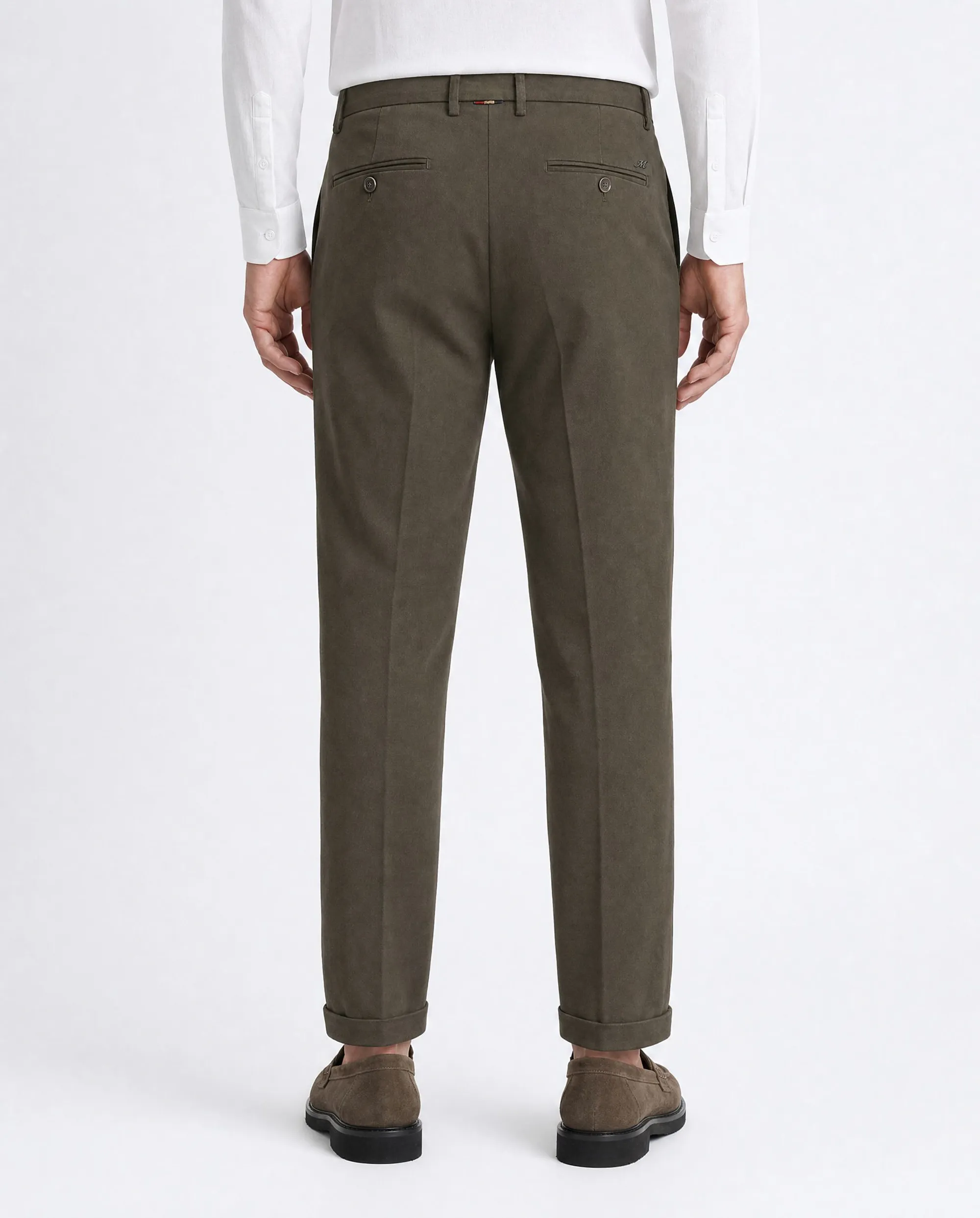 Mason's Torino Style Chino Bruin 113759-001-46