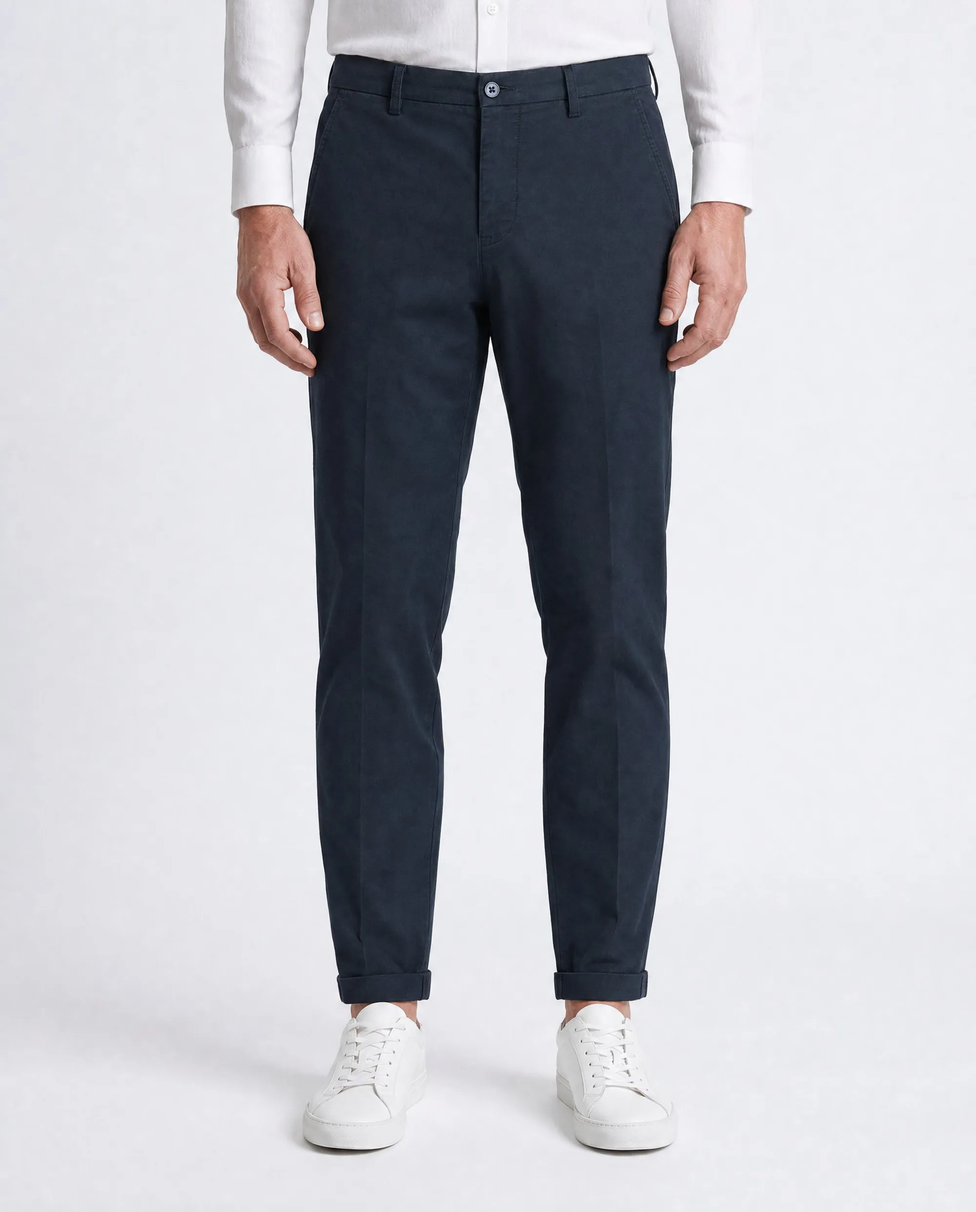 Mason's Torino Style Chino Donker blauw 113760-001-46