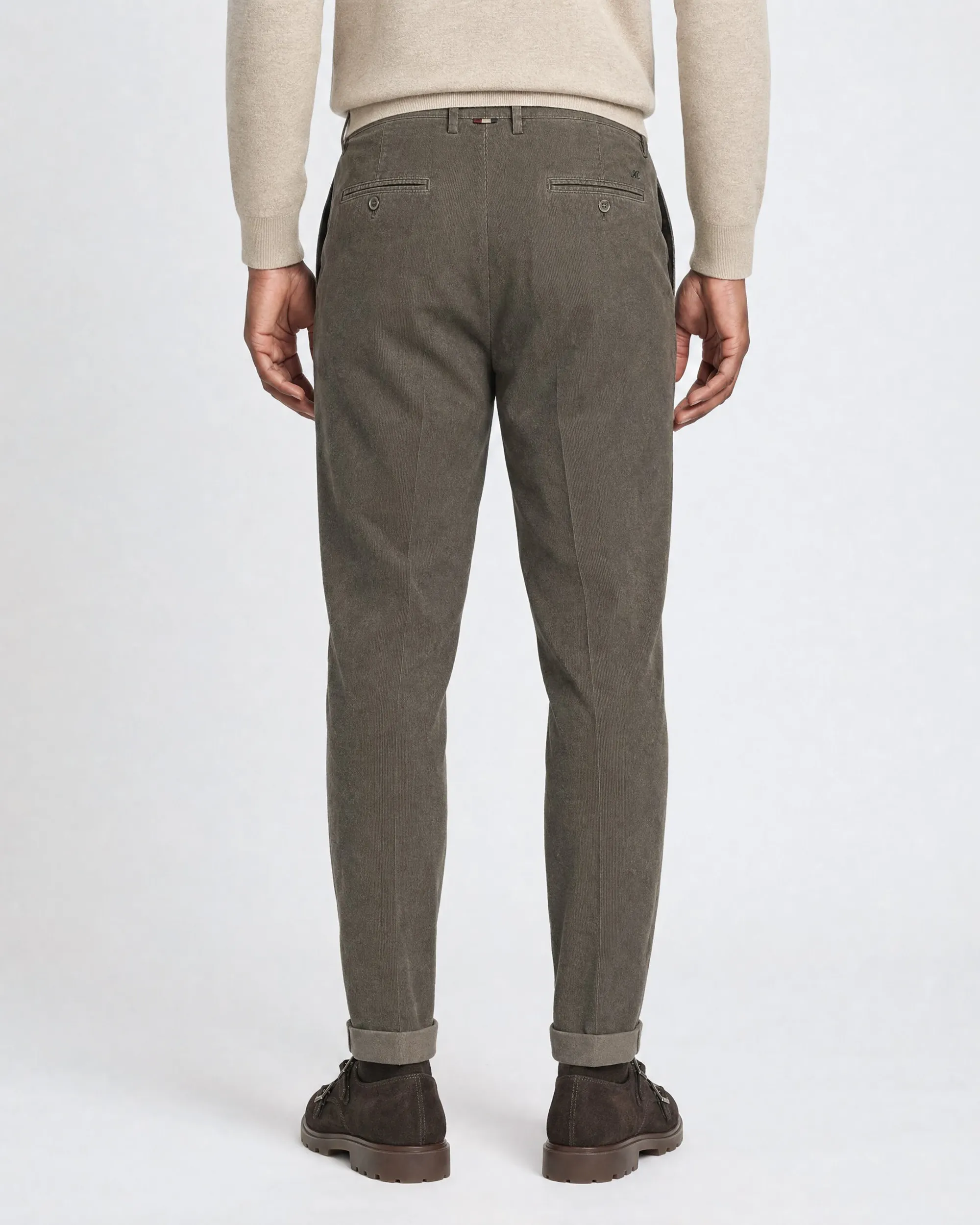 Mason's Torino Style Chino Bruin 113761-001-46