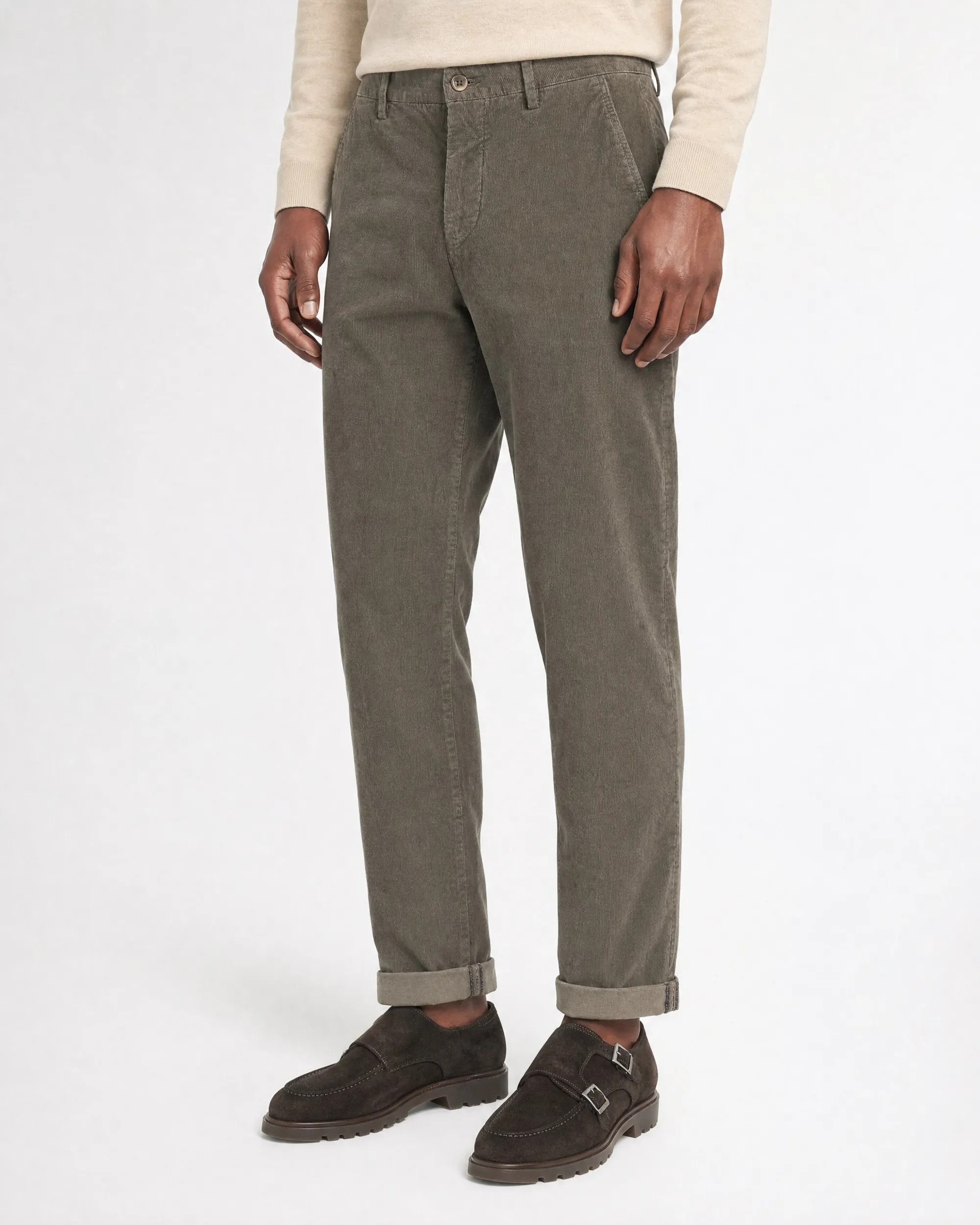 Mason's Torino Style Chino Bruin 113761-001-46