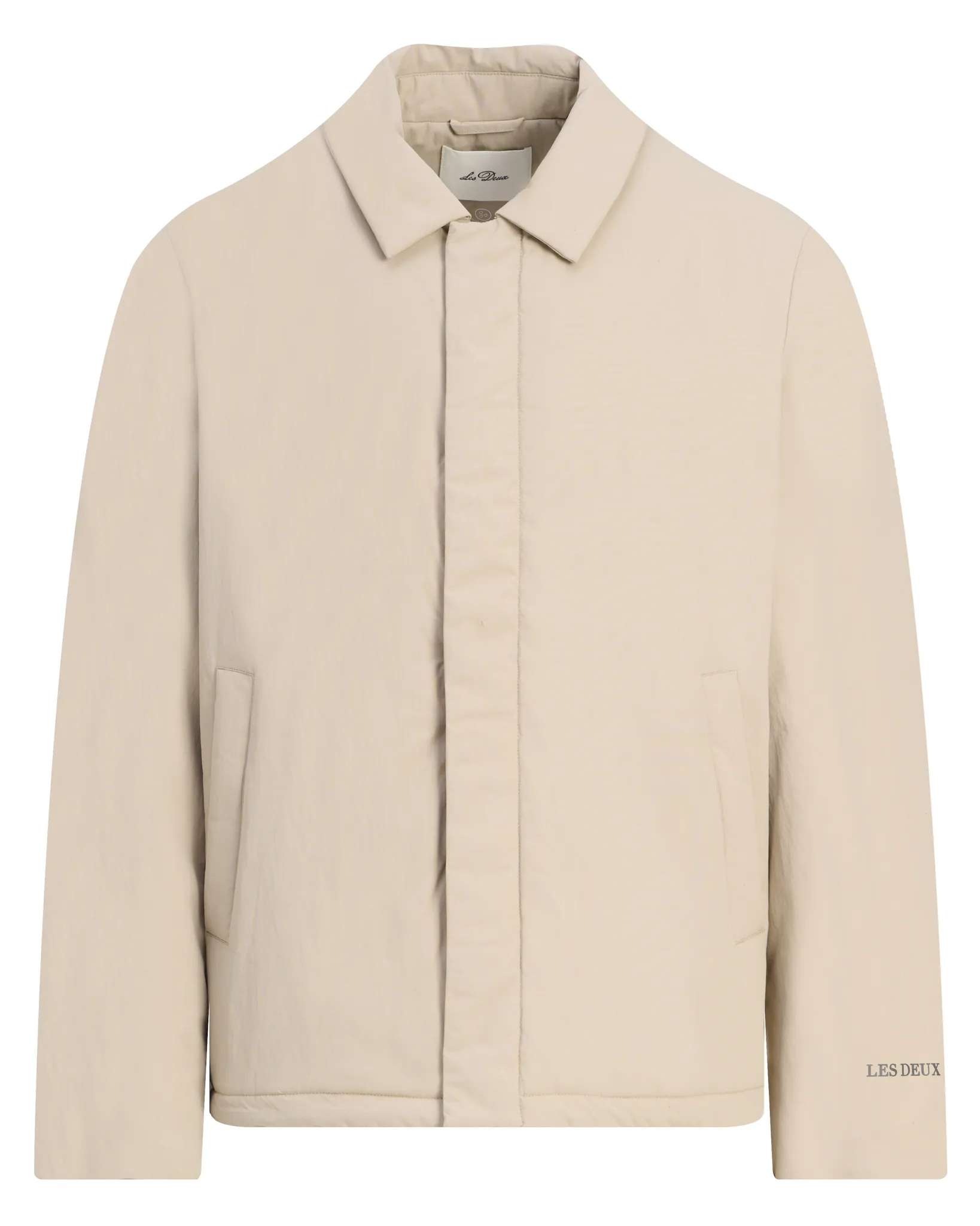 Les Deux Gewatteerde jas Beige 113767-001-L
