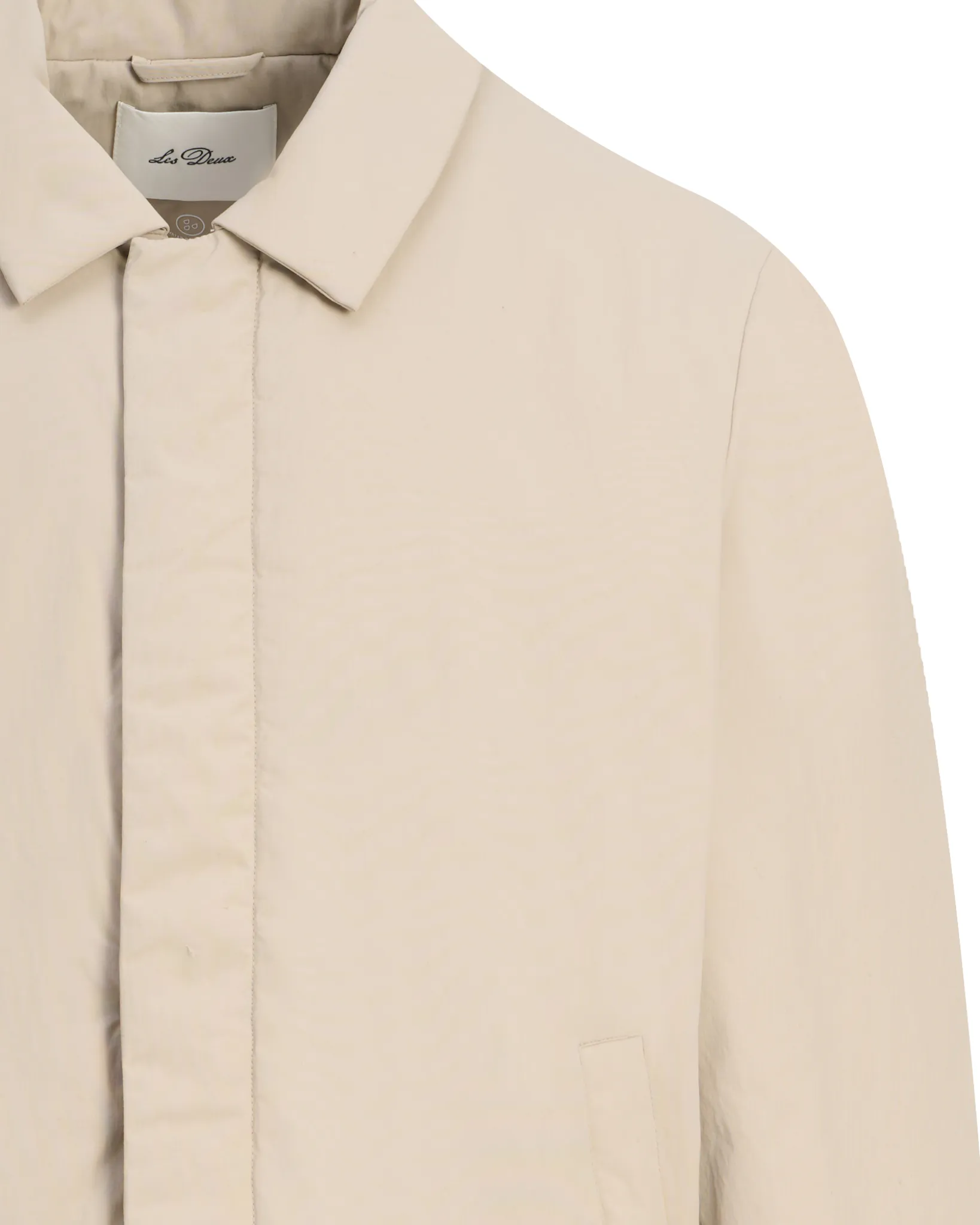 Les Deux Gewatteerde jas Beige 113767-001-L