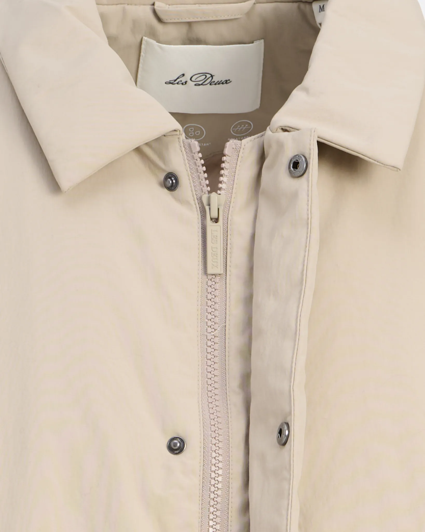 Les Deux Gewatteerde jas Beige 113767-001-L