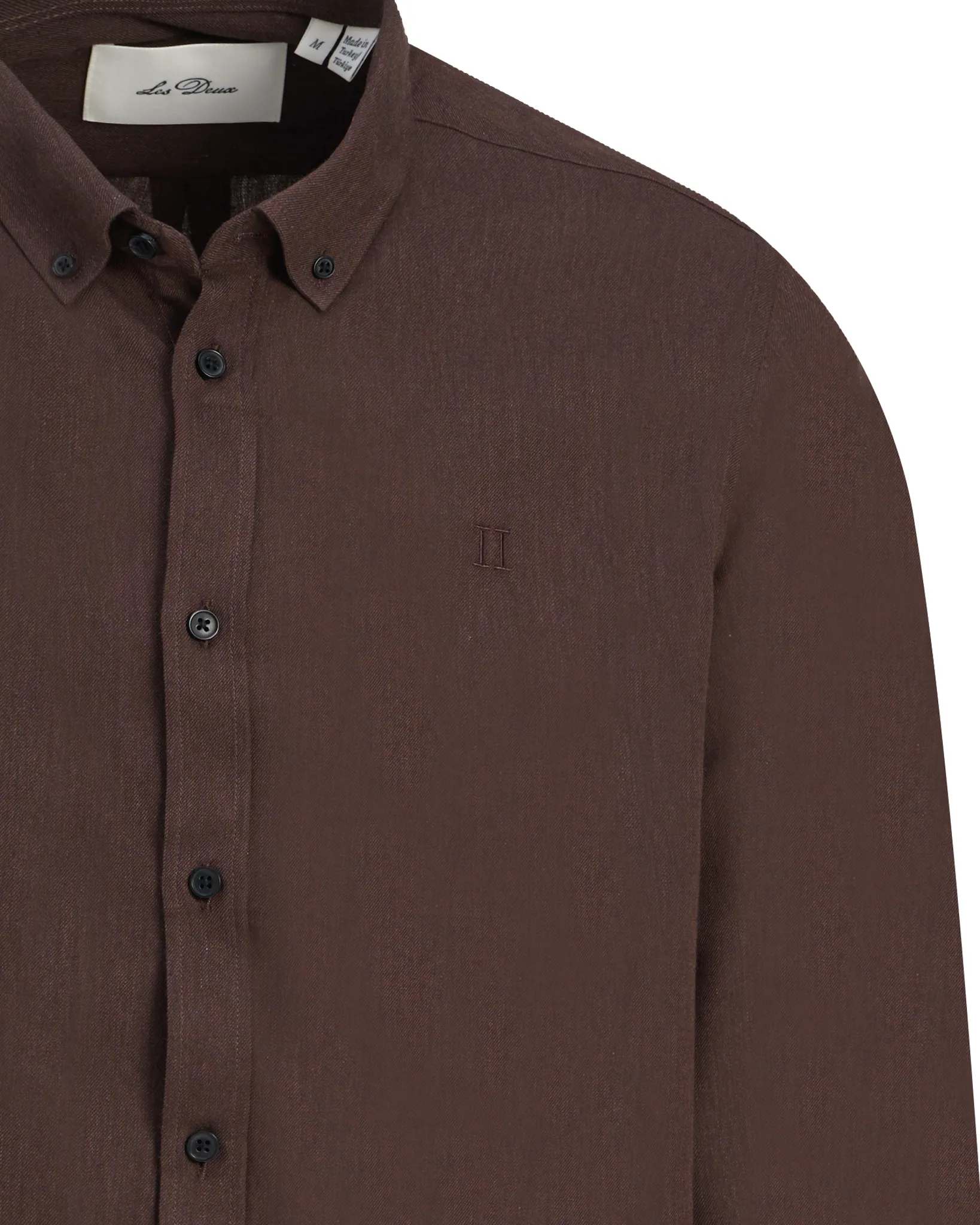 Les Deux Casual Overhemd Bruin 113771-001-L